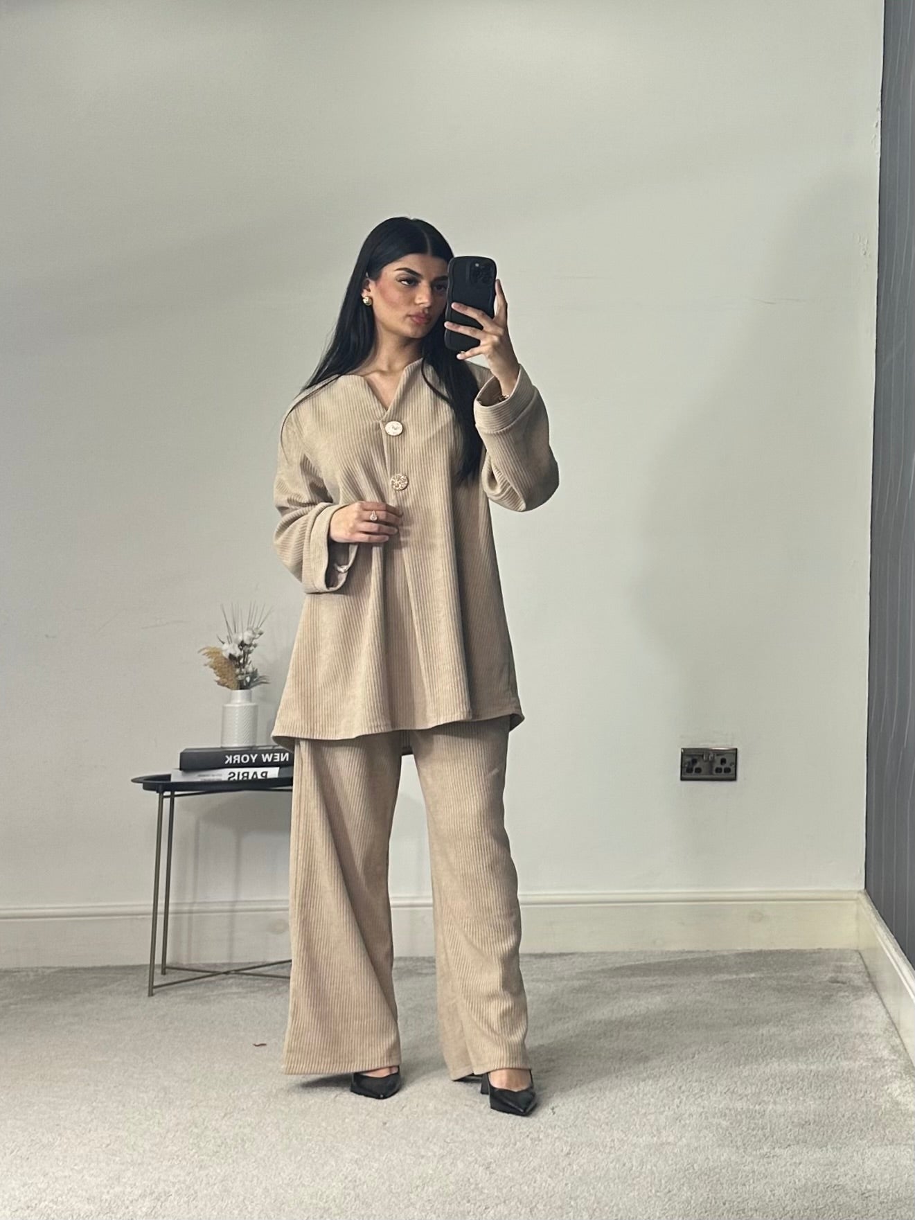 Awra corduroy 2 piece co ords