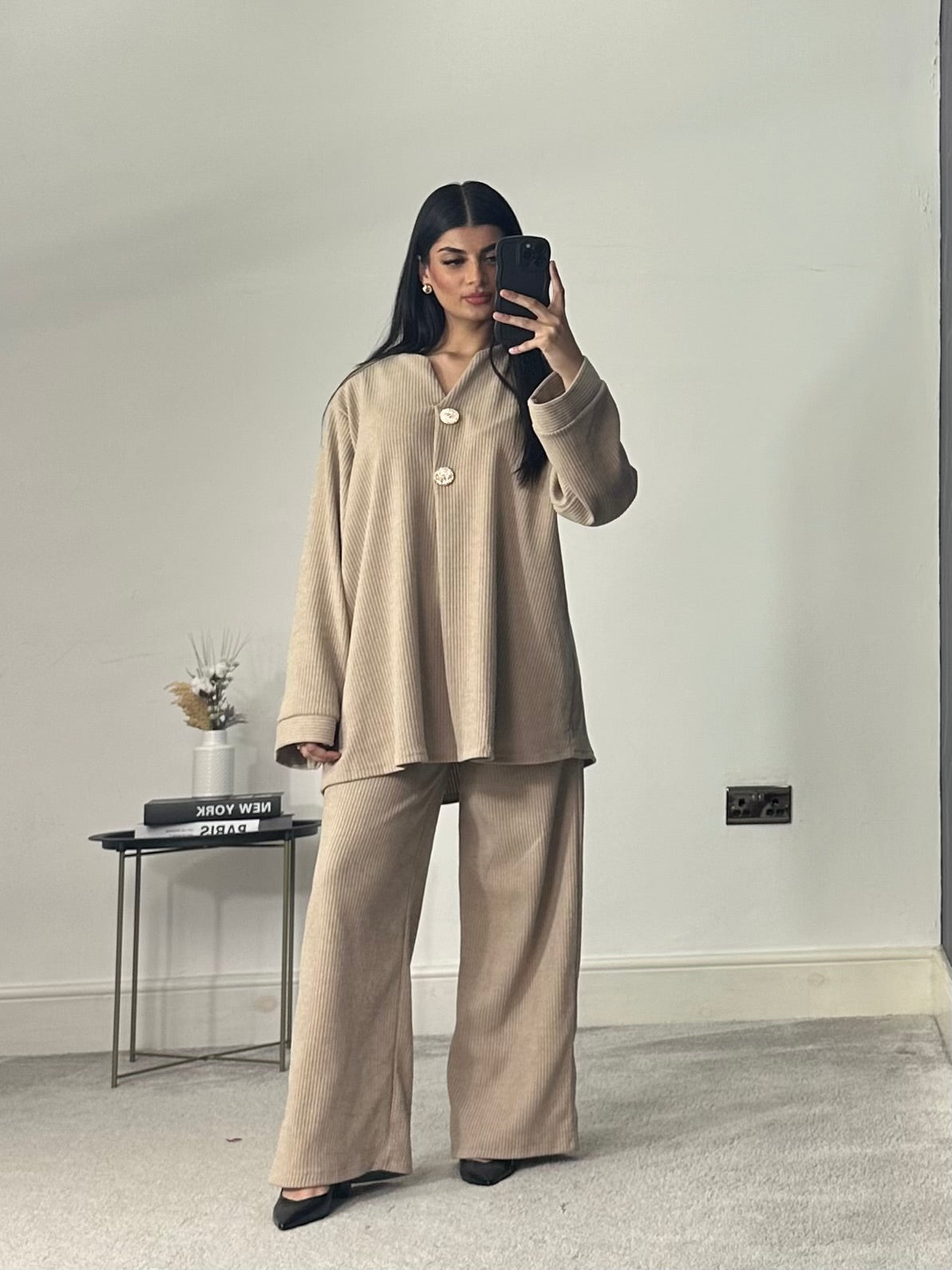 Awra corduroy 2 piece co ords
