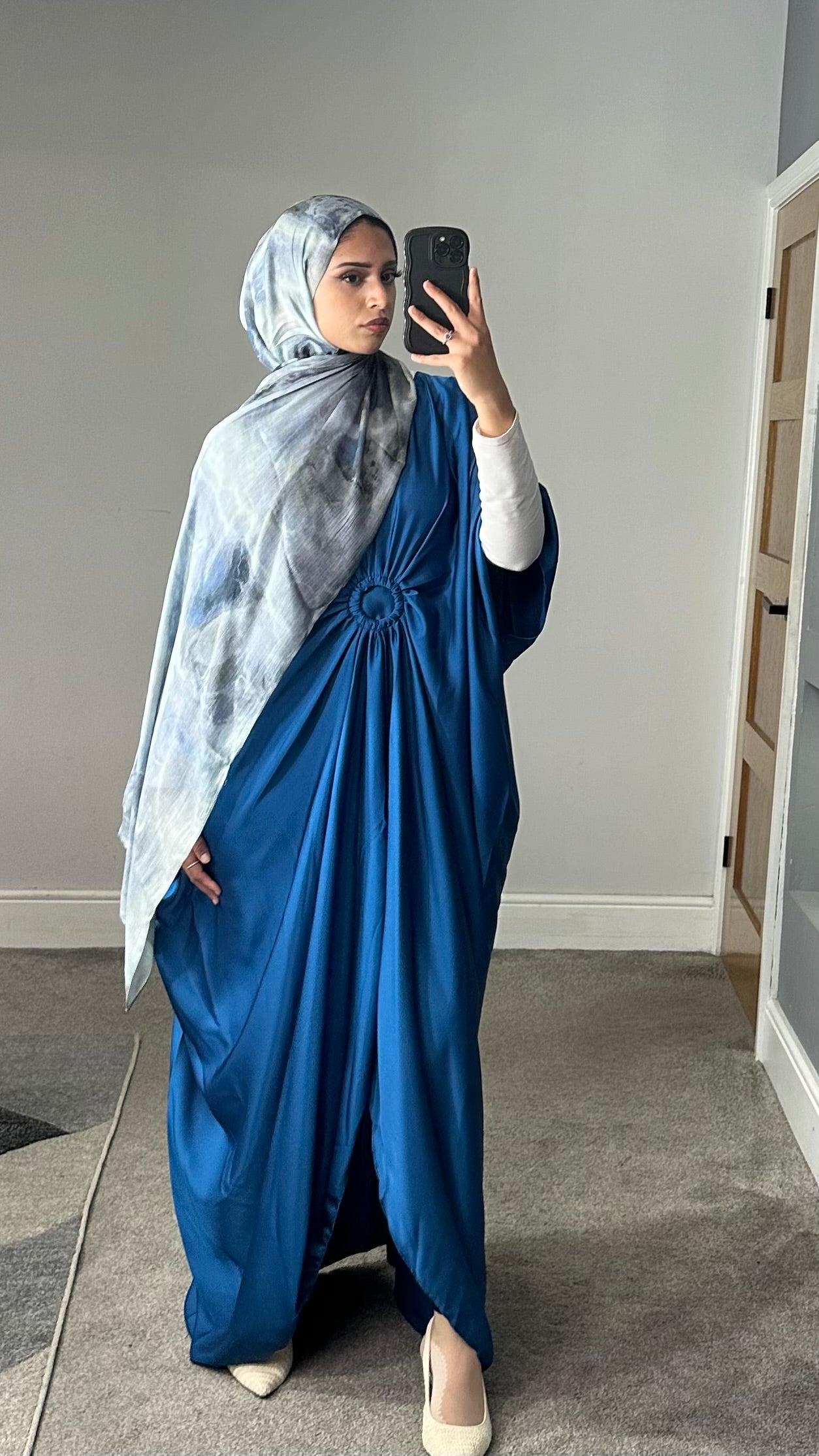 Aysel Satin Kaftan