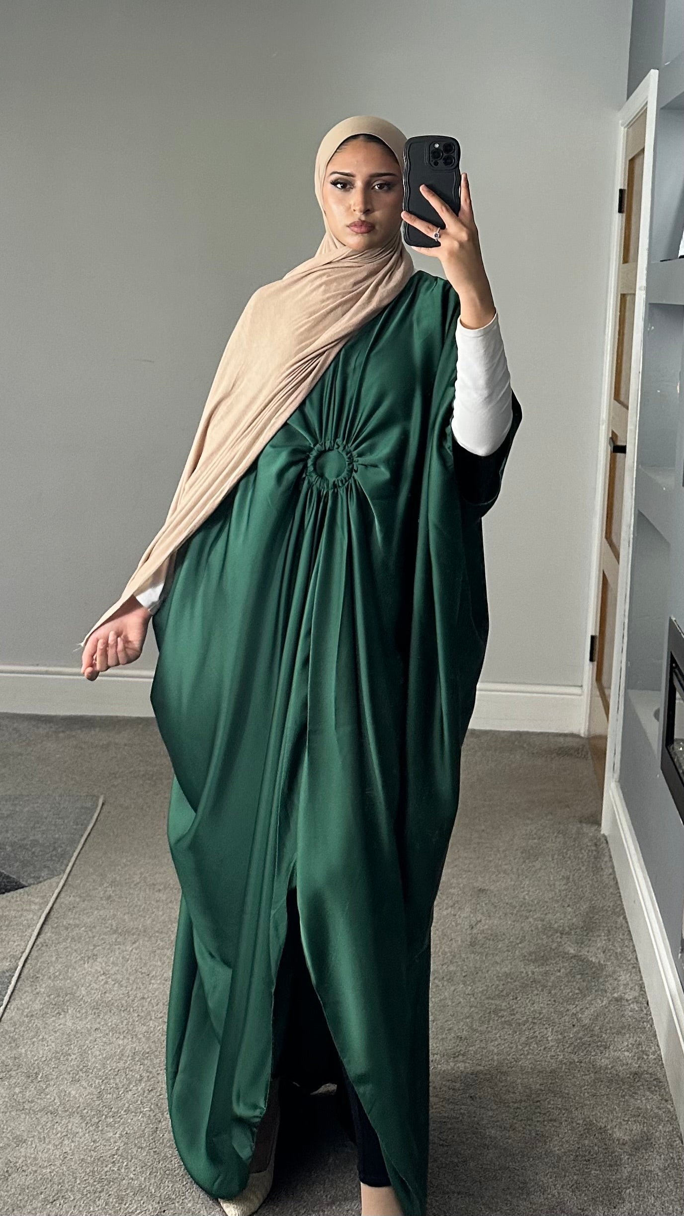 Aysel Satin Kaftan