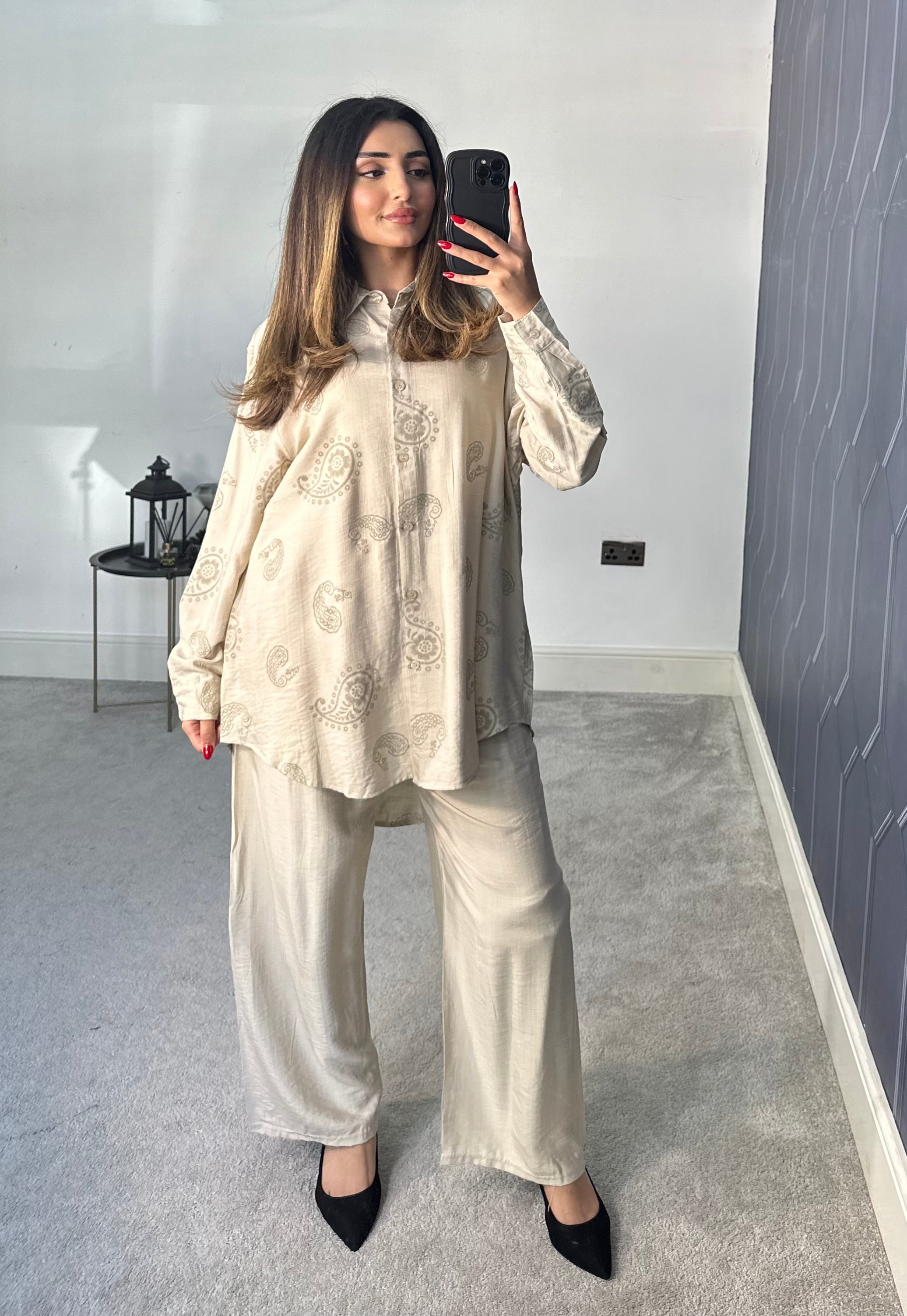 Husna Shirt style 2 piece Co ords