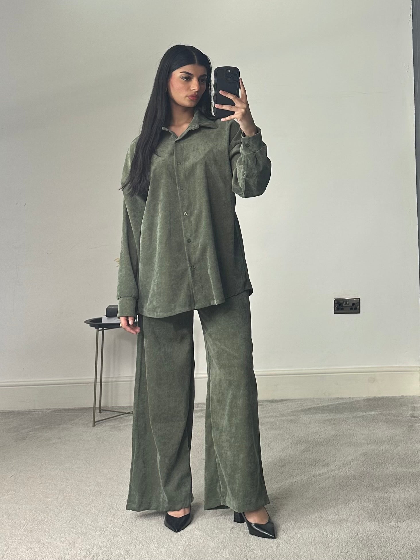 Corduroy Shirt Style Co ords