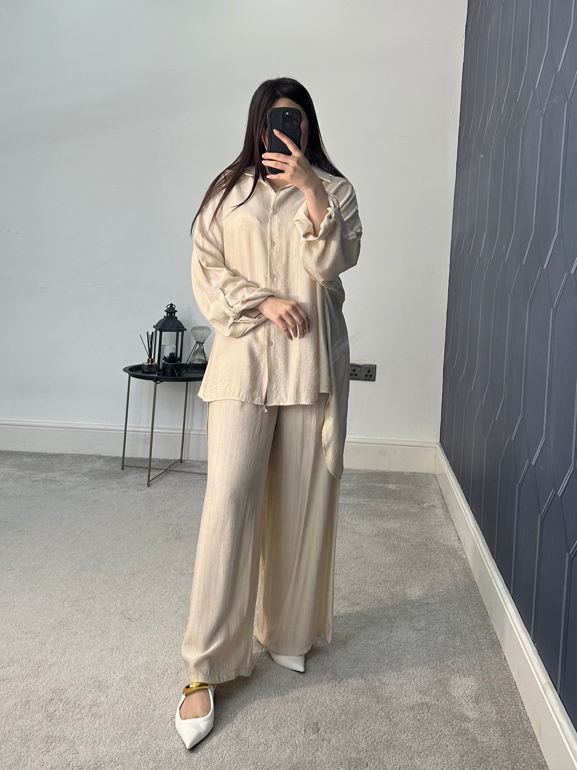 Imaan 2 piece shirt co ords set