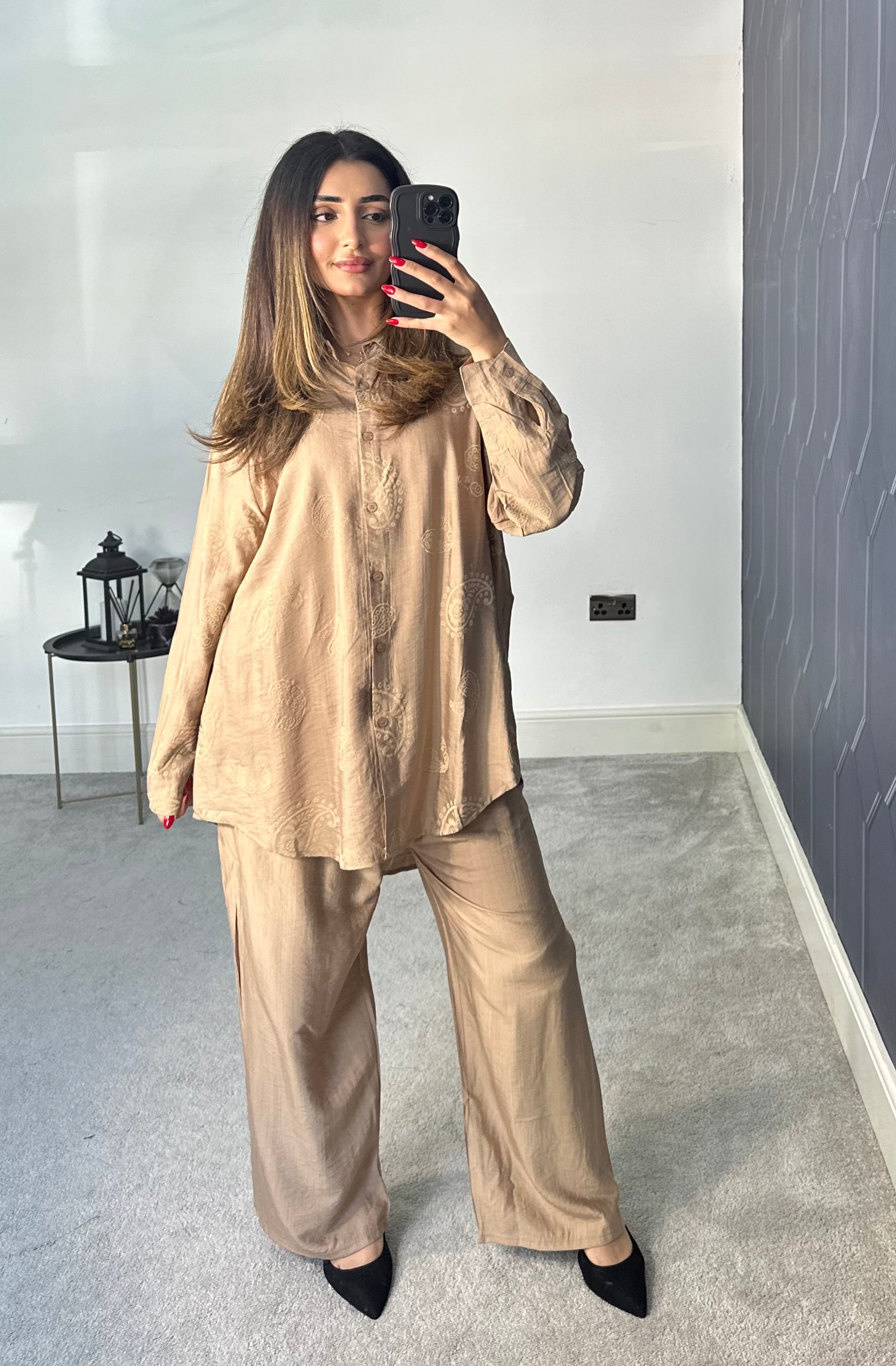 Husna Shirt style 2 piece Co ords