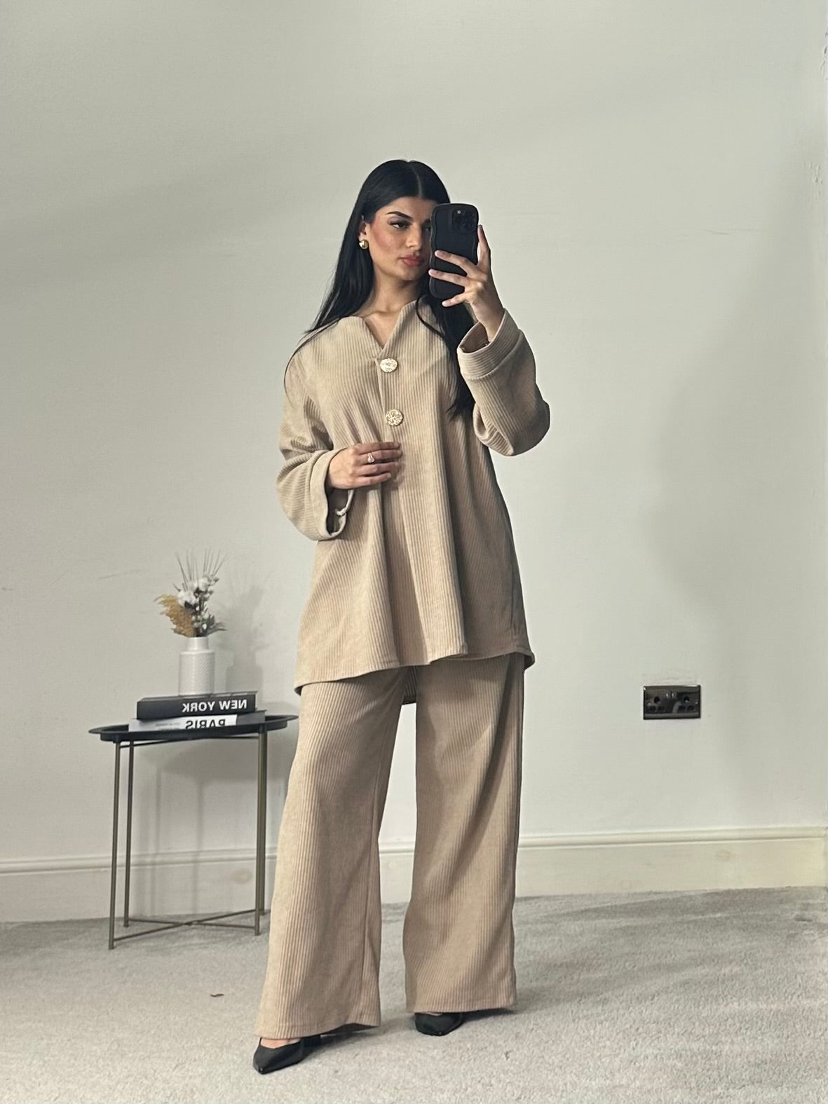 Awra corduroy 2 piece co ords