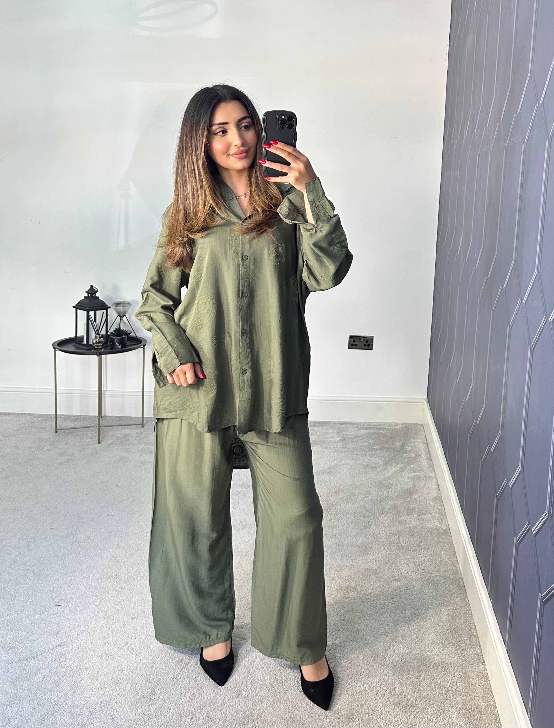 Husna Shirt style 2 piece Co ords