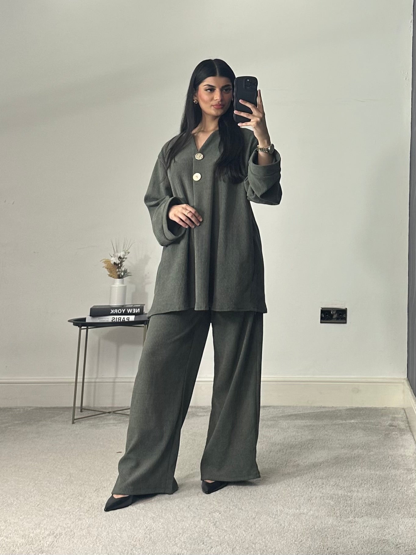 Awra corduroy 2 piece co ords