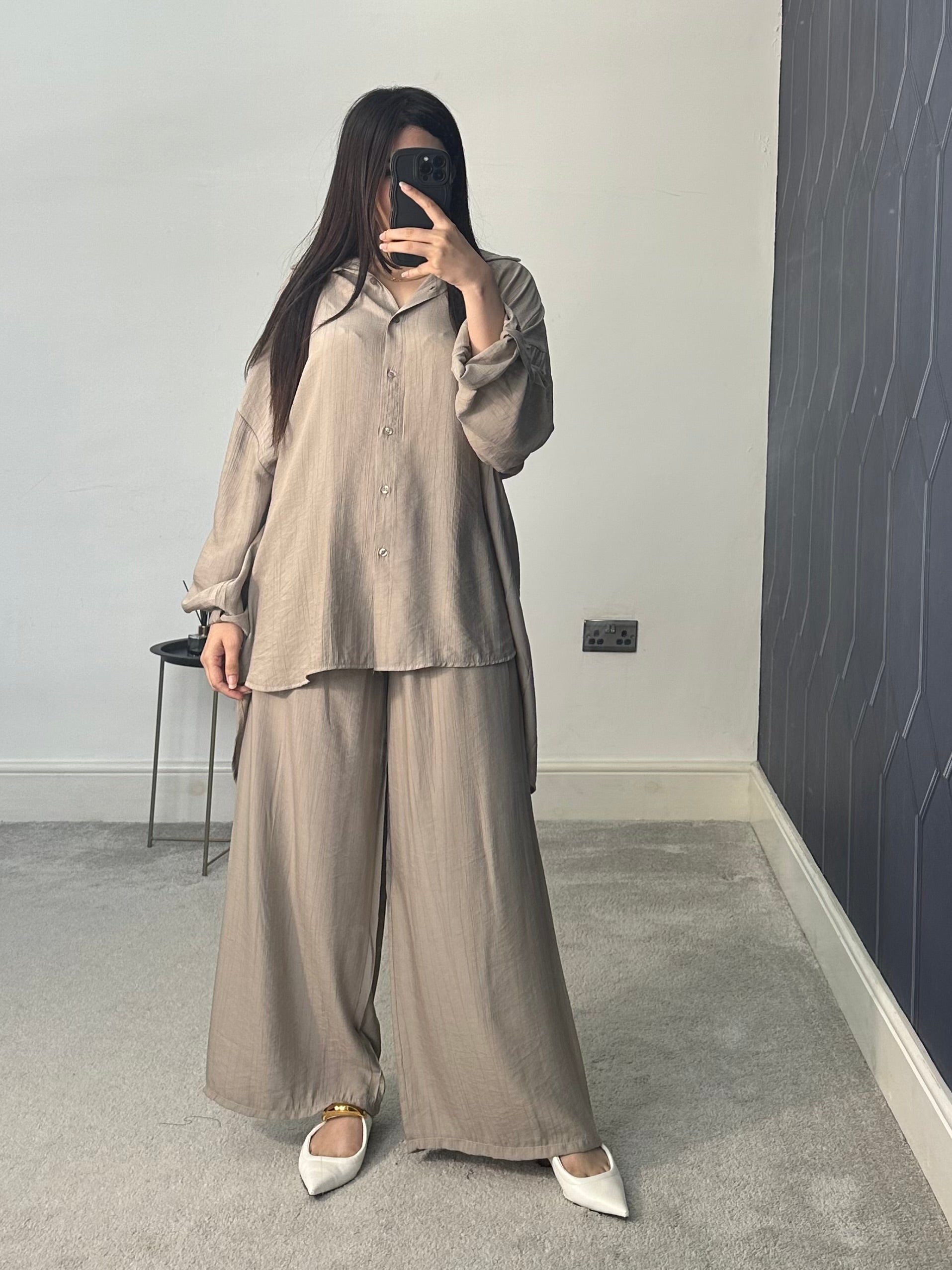 Imaan 2 piece shirt co ords set