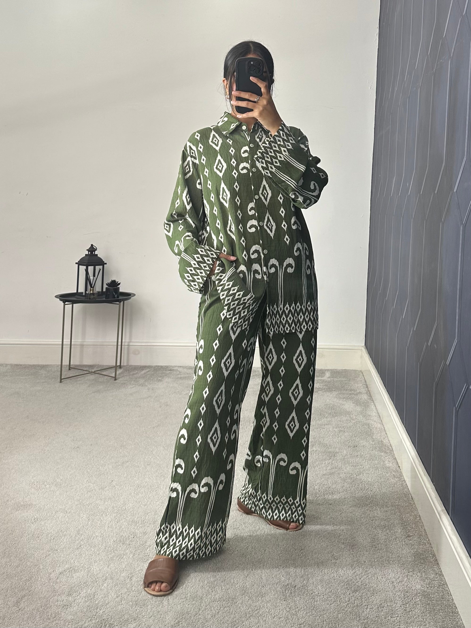 Printed 2 piece co ord set
