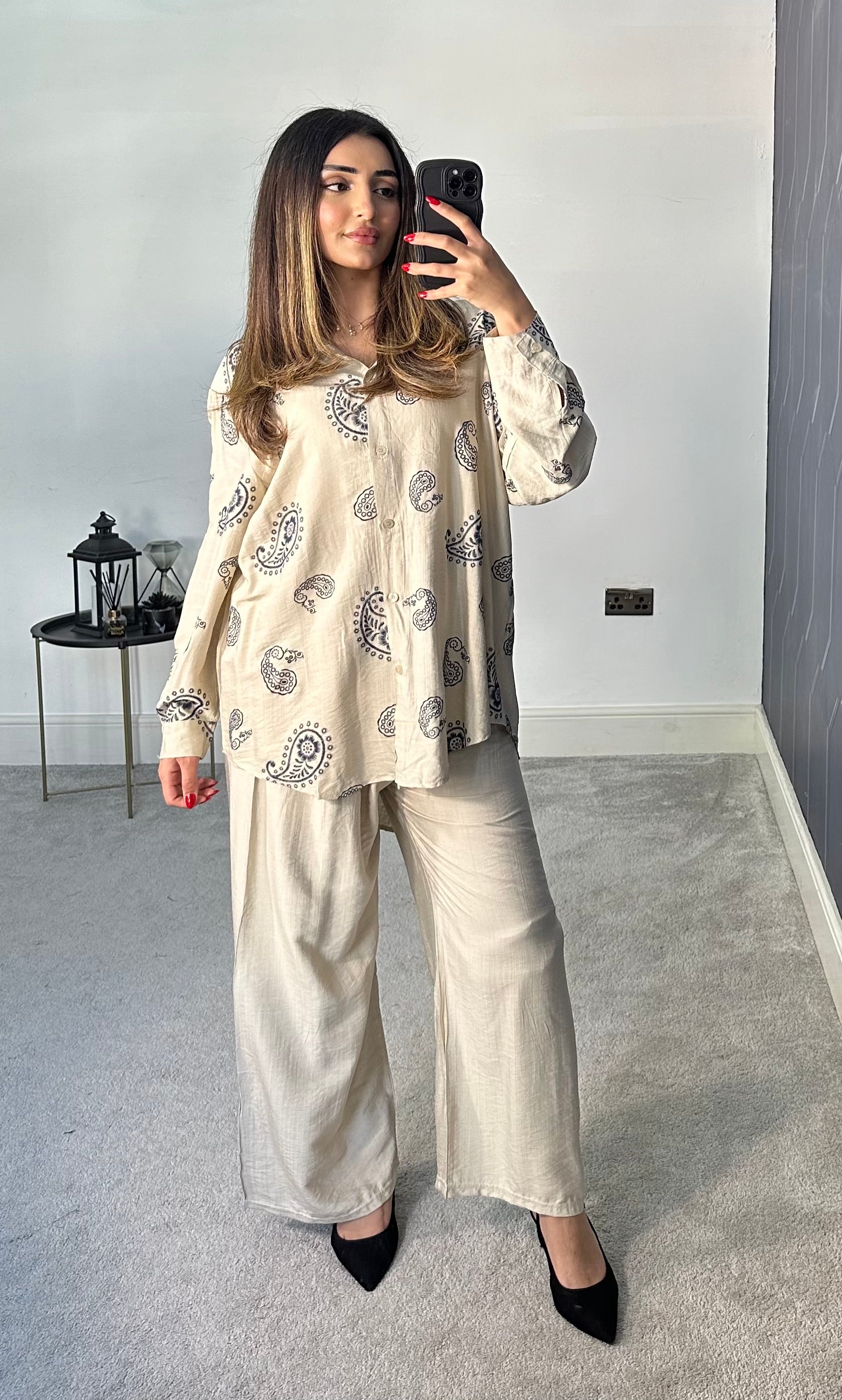 Husna Shirt style 2 piece Co ords