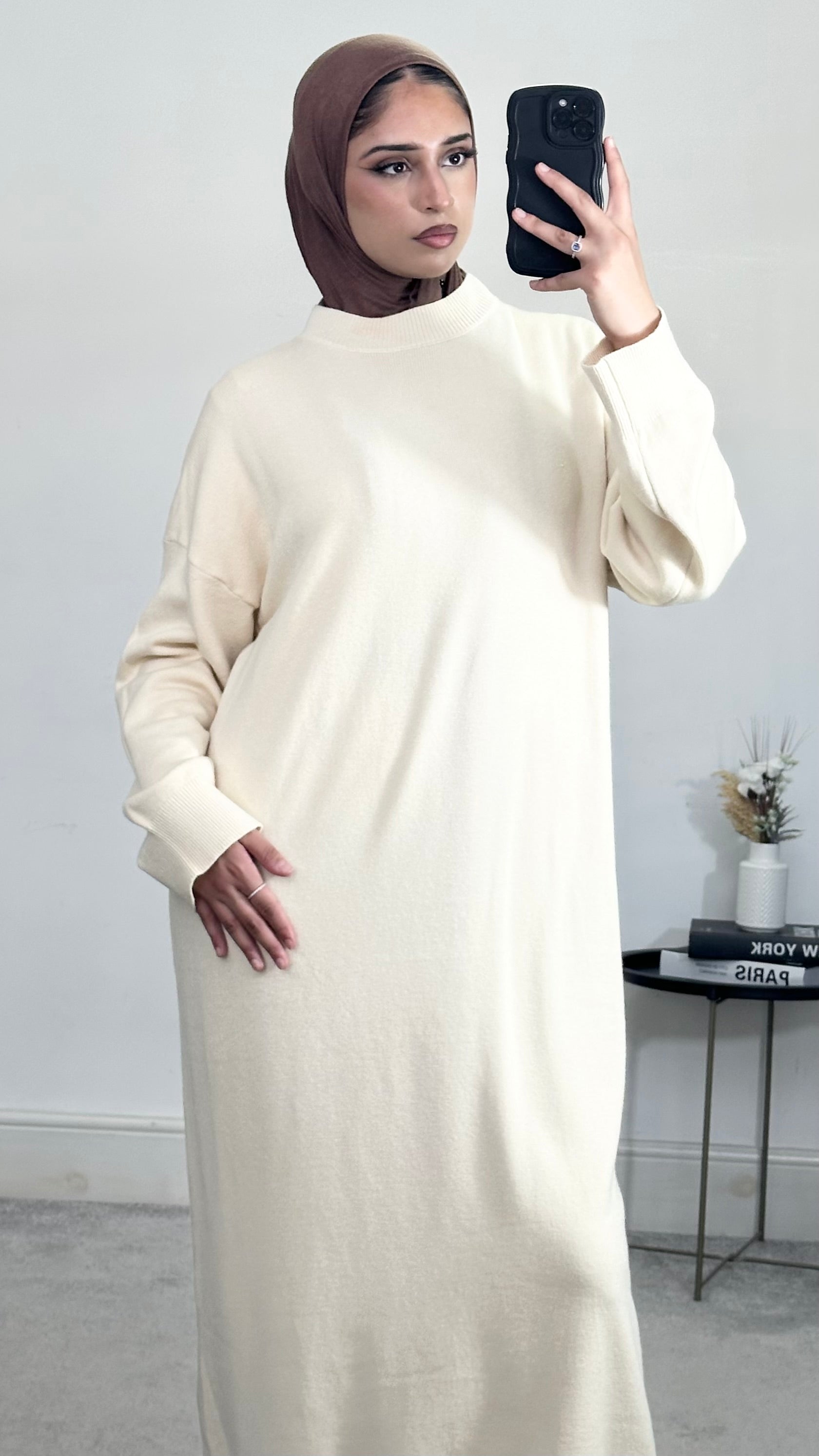 Long sleeve jumper dress