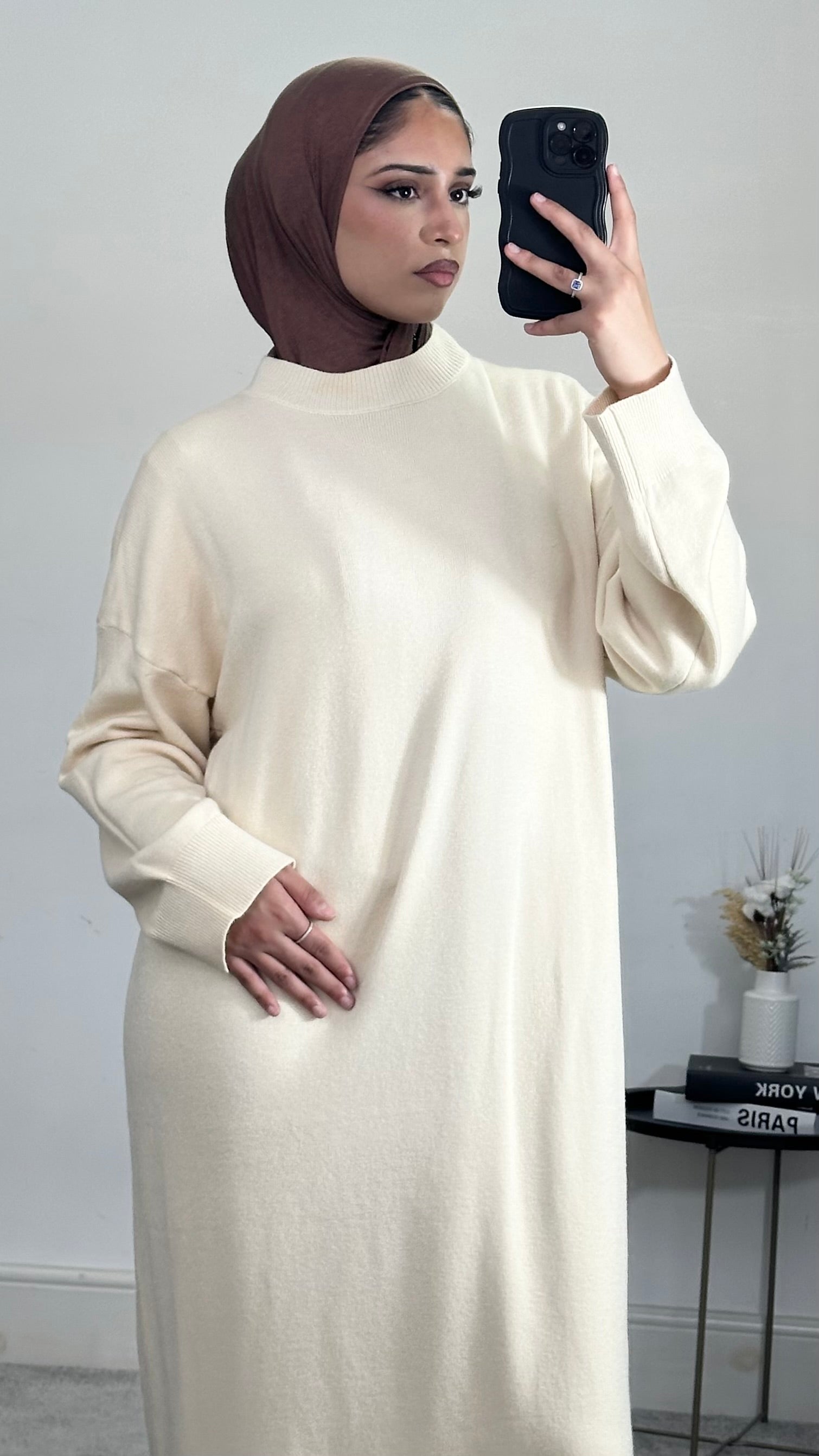 Long sleeve jumper dress