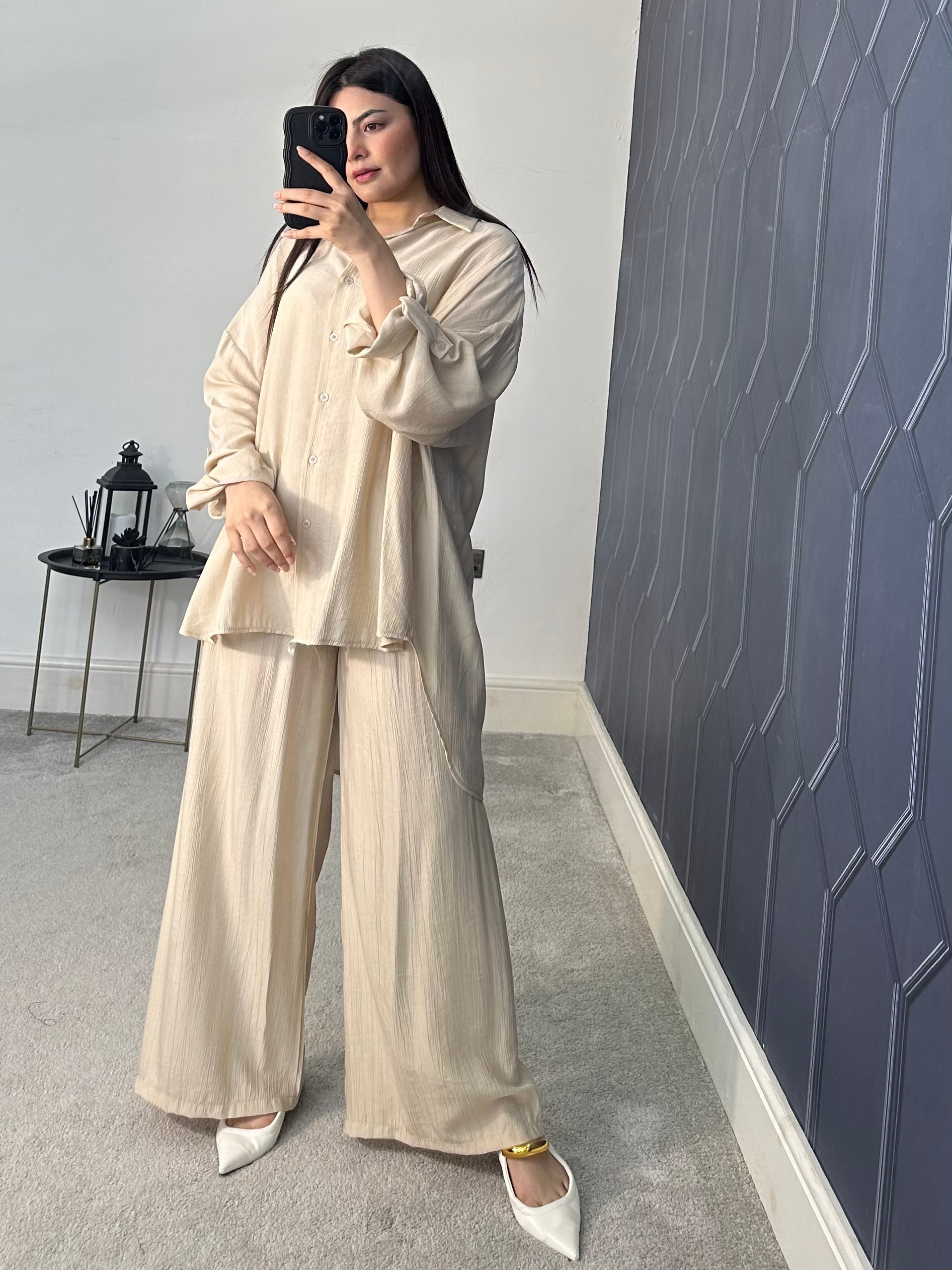 Imaan 2 piece shirt co ords set