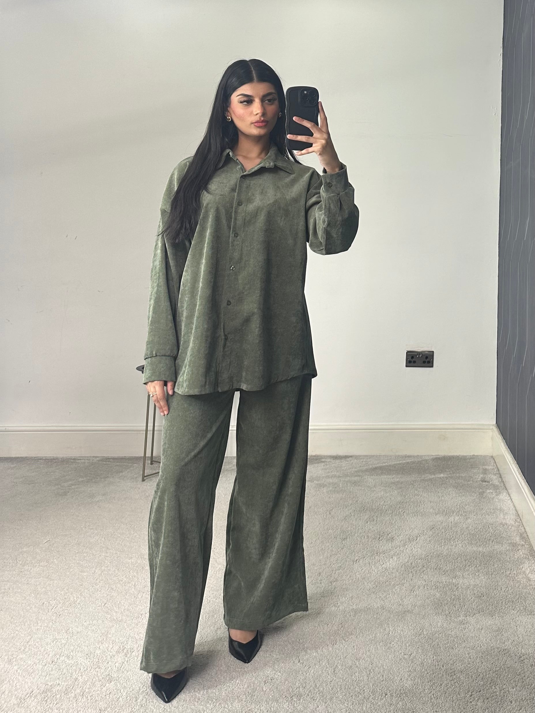 Corduroy Shirt Style Co ords