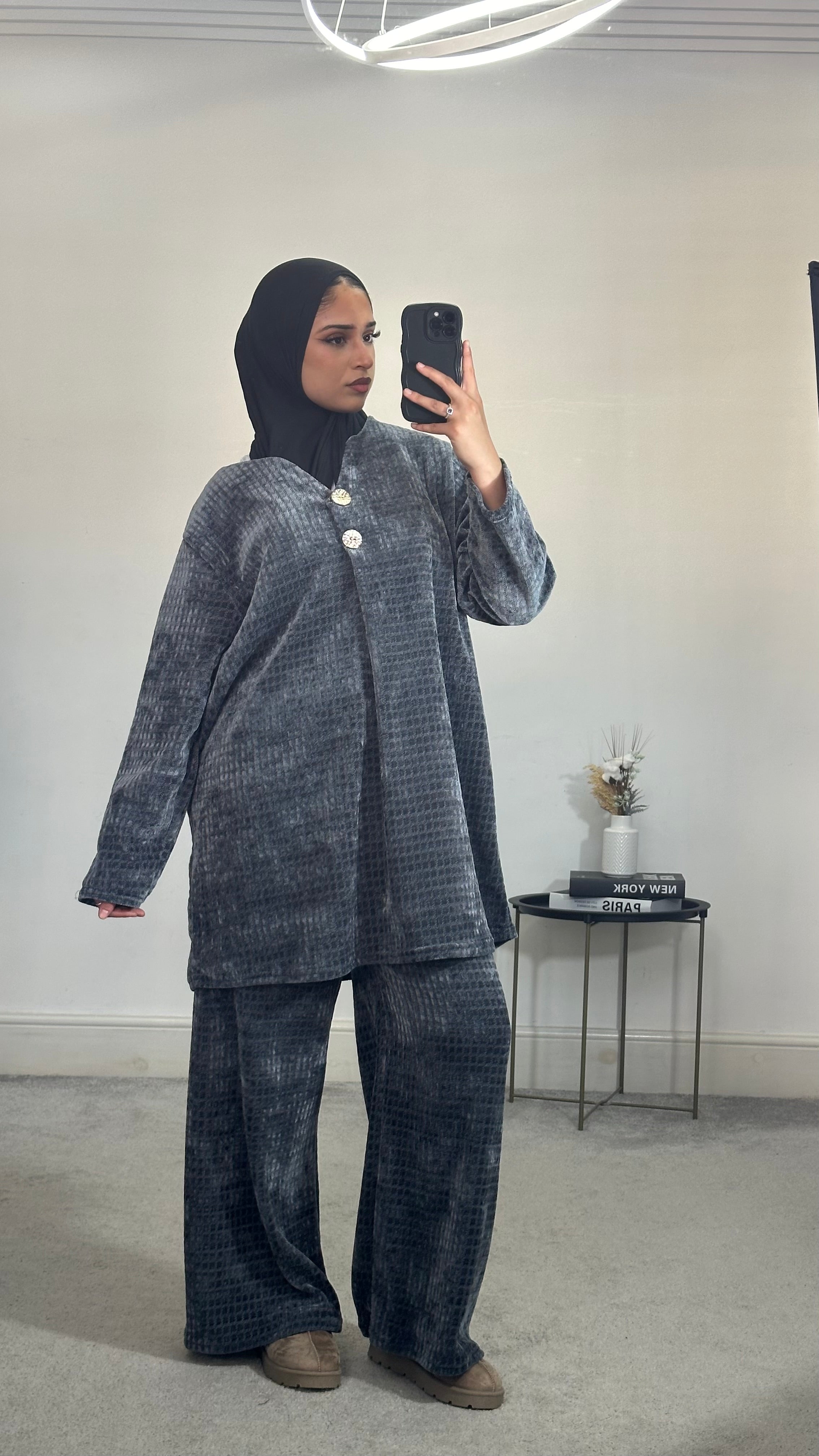 Velvet 2 piece co ord set