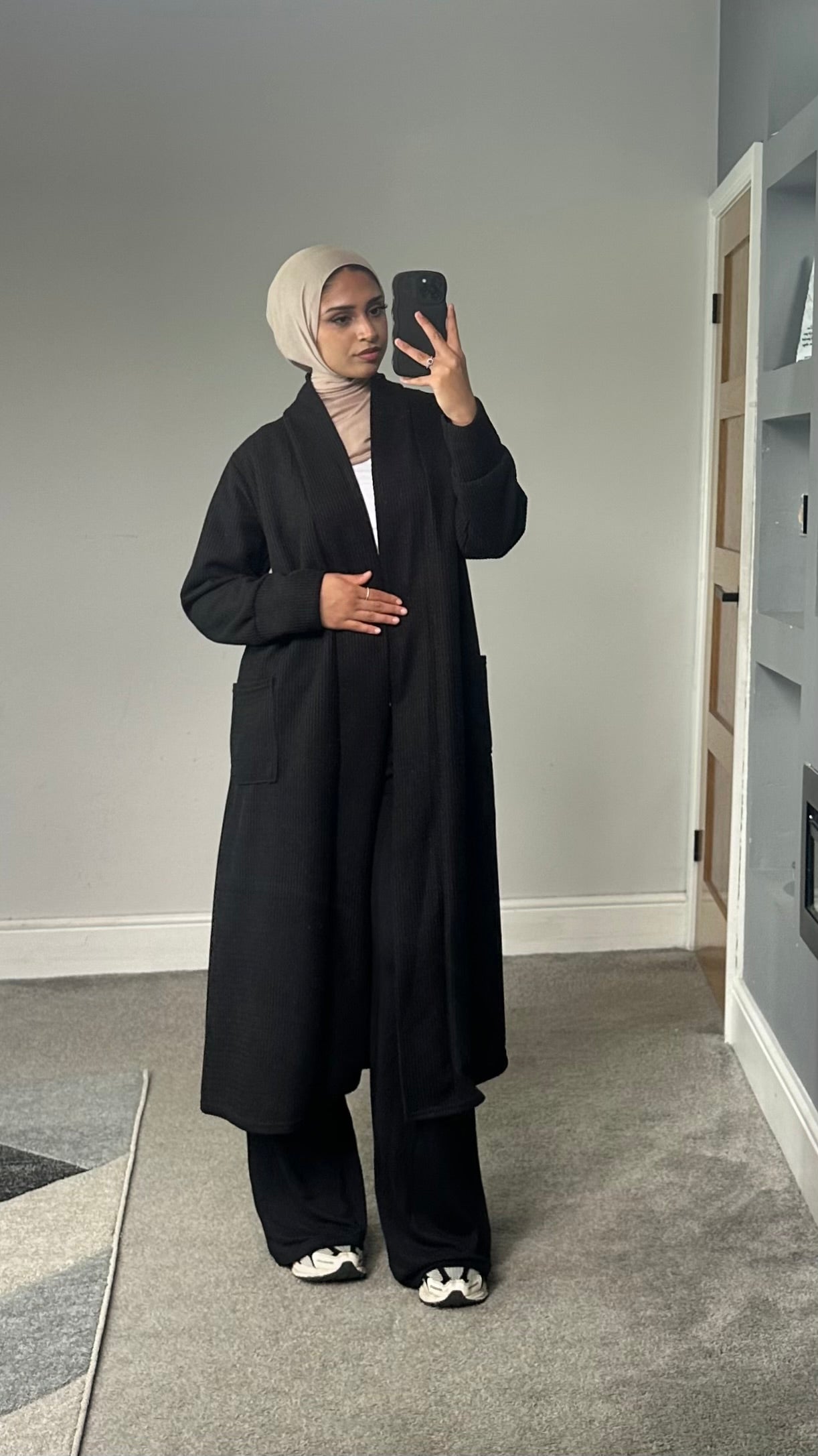Long cardigan with Pockets