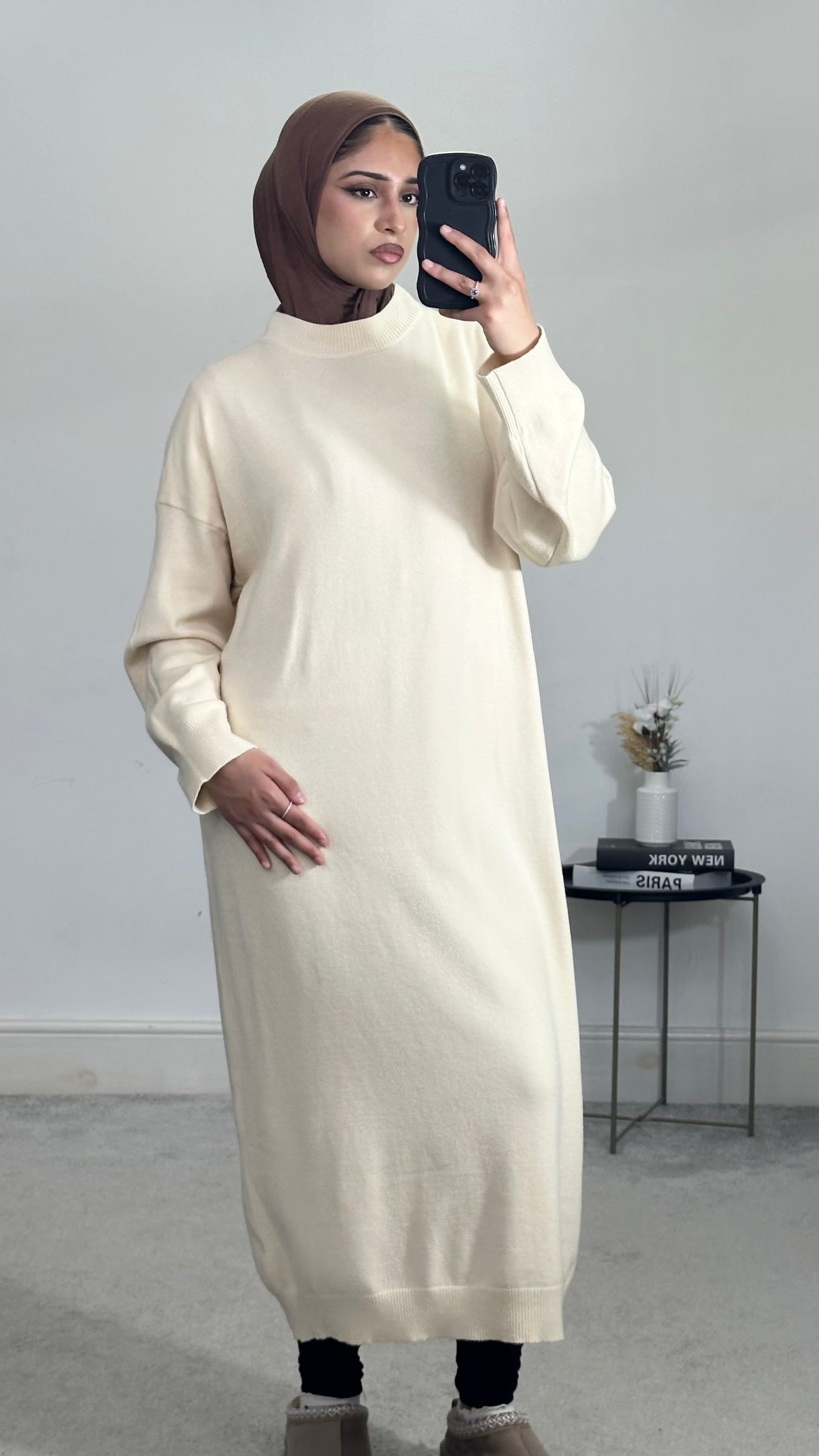 Long sleeve jumper dress