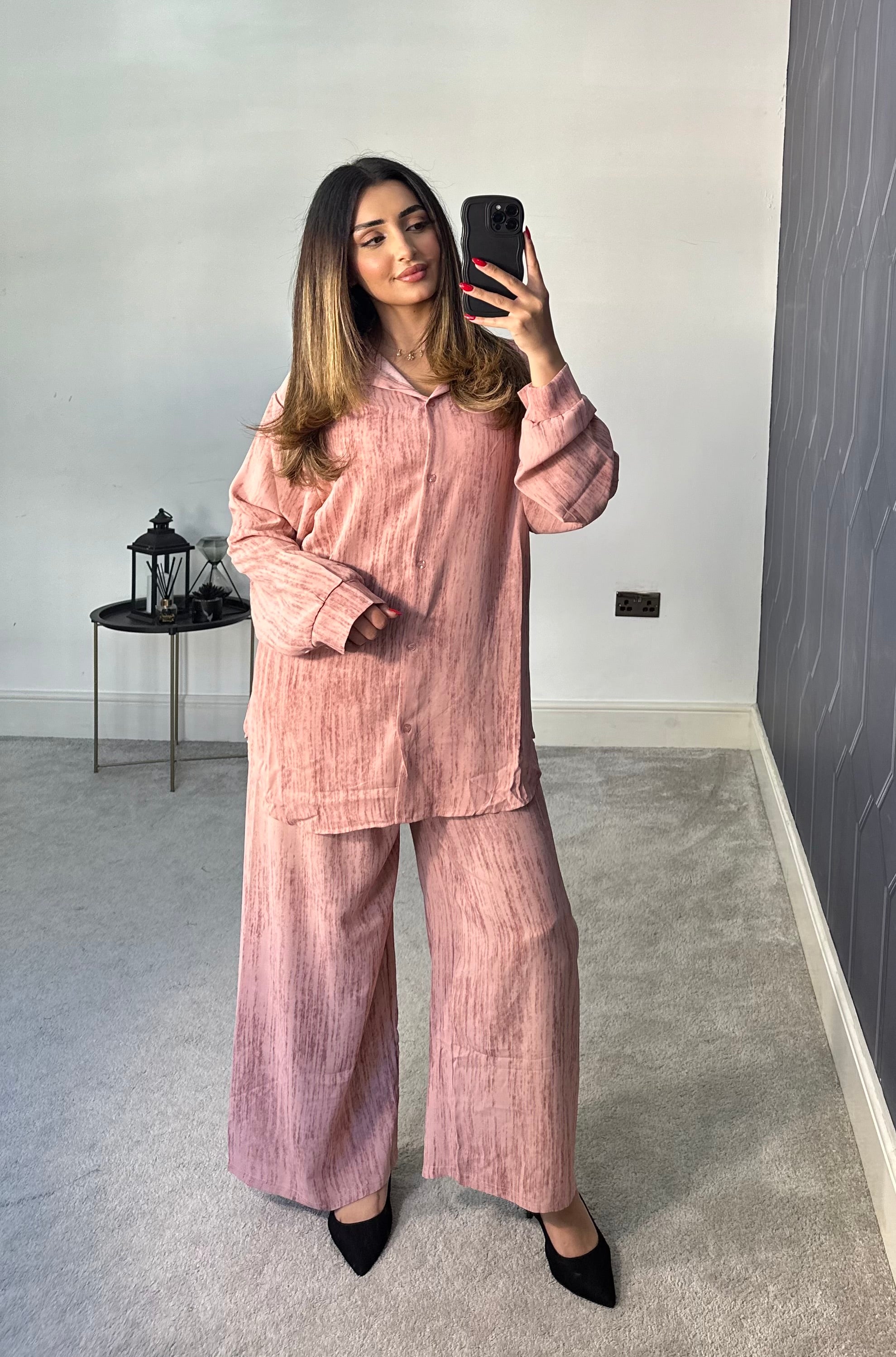 Hala Shirt style 2 piece Co ord set