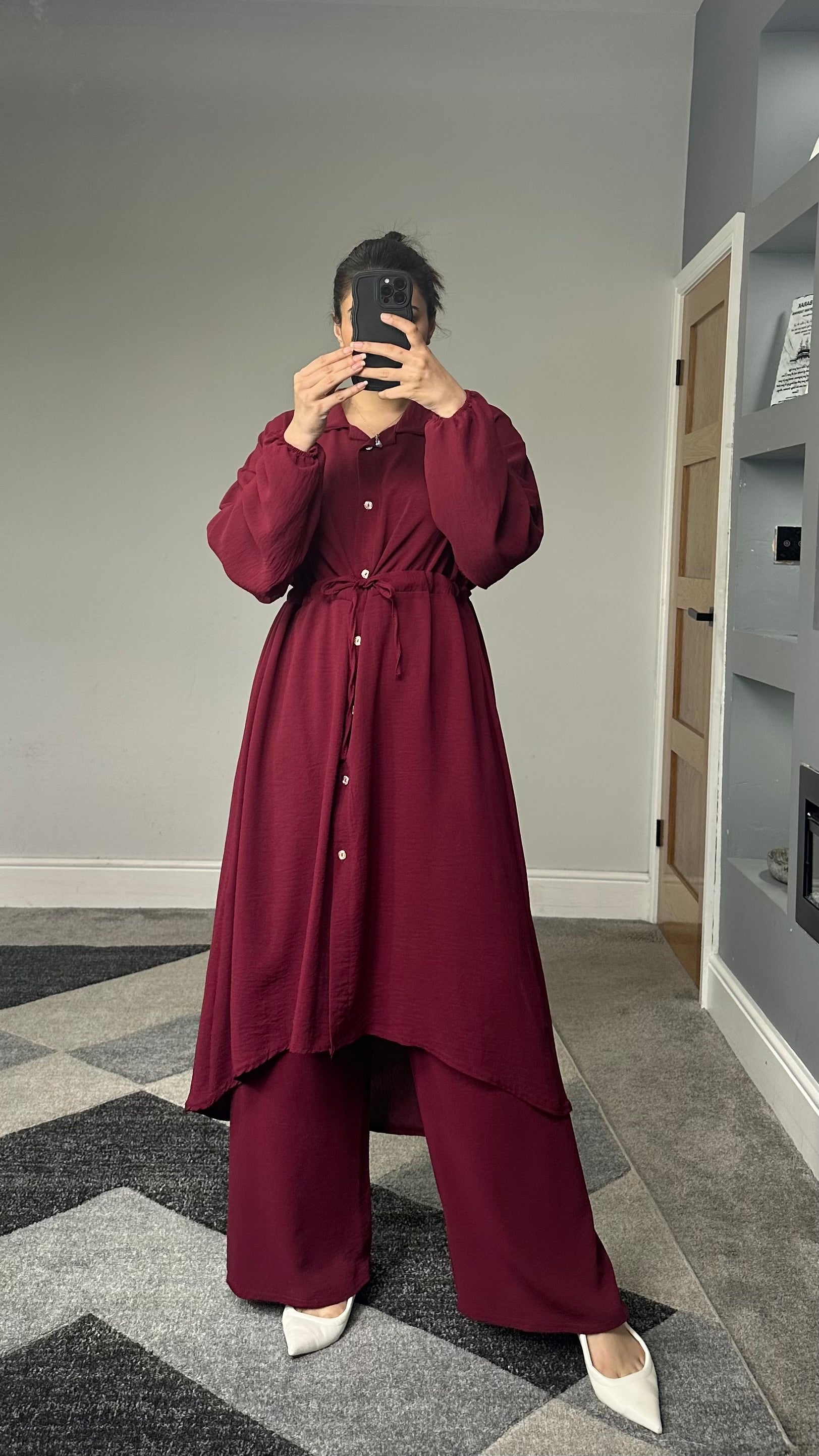 Arooj Hi-Low 2 Piece Co-ords