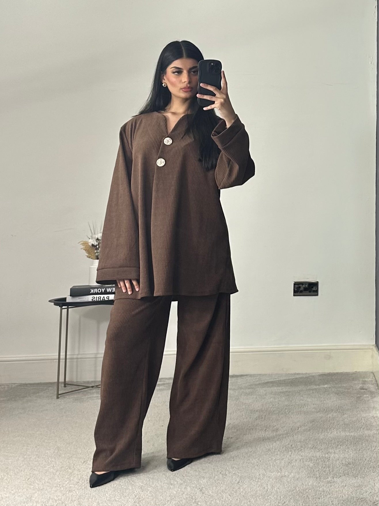 Awra corduroy 2 piece co ords
