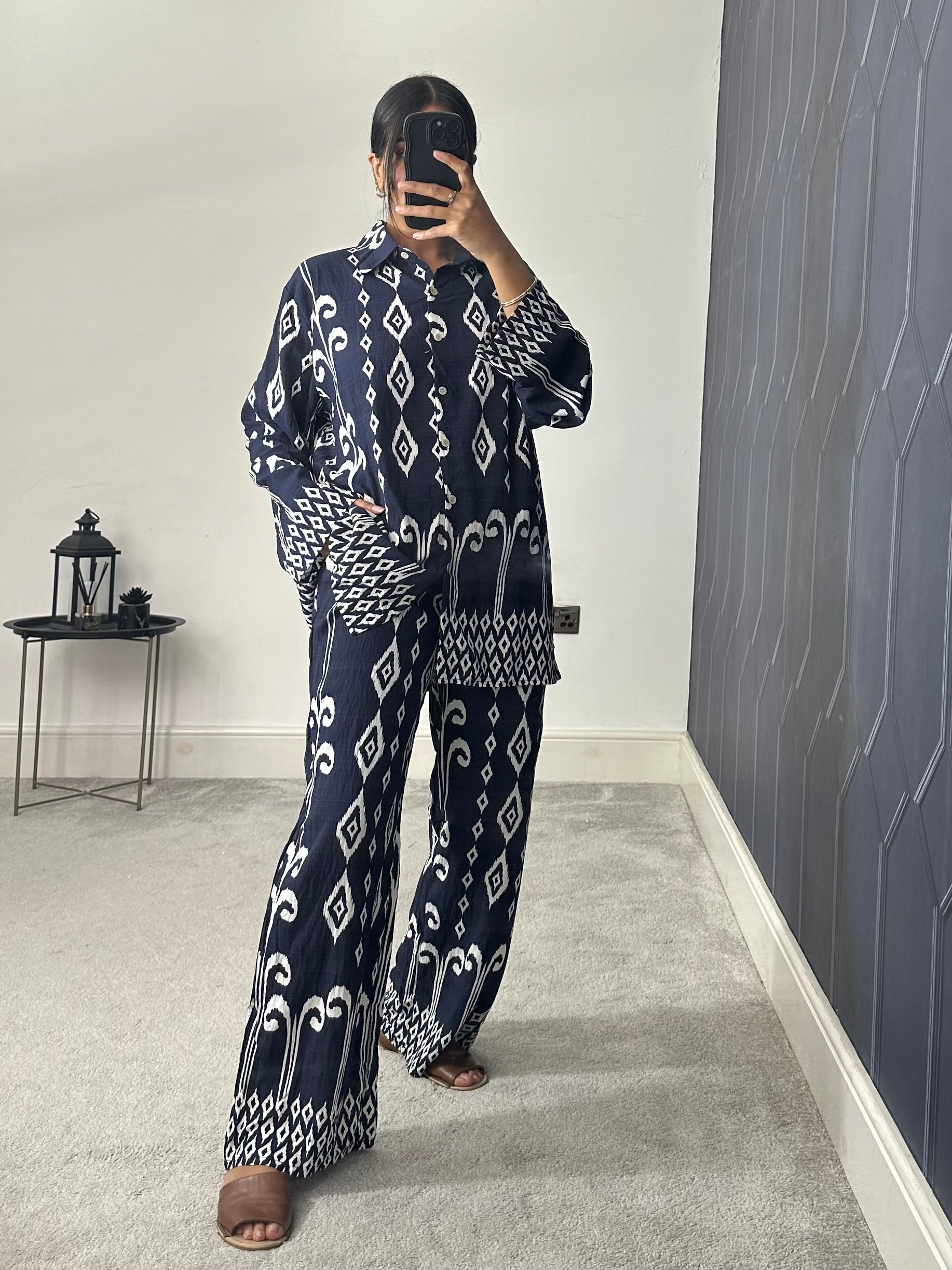 Printed 2 piece co ord set