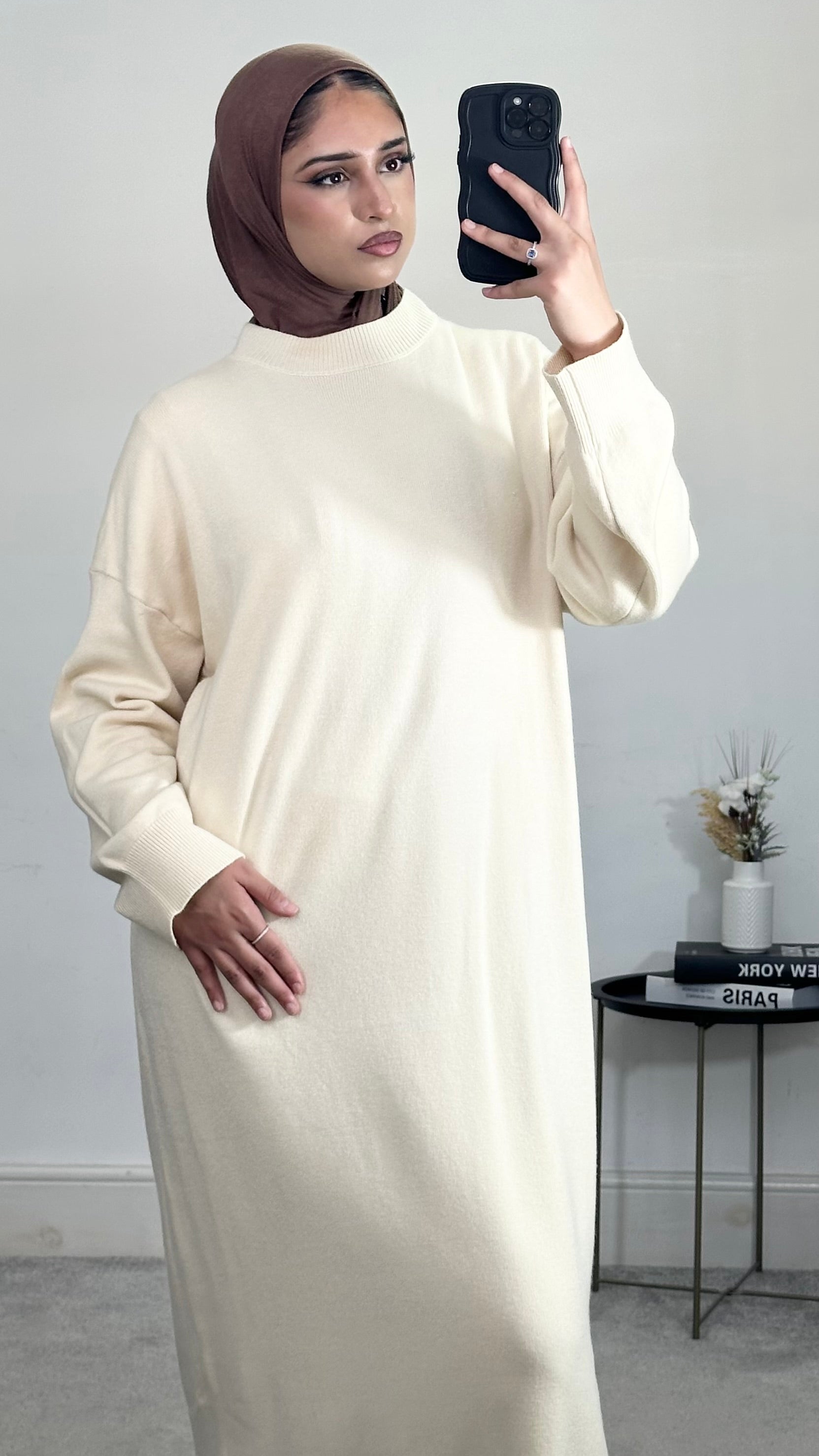 Long sleeve jumper dress
