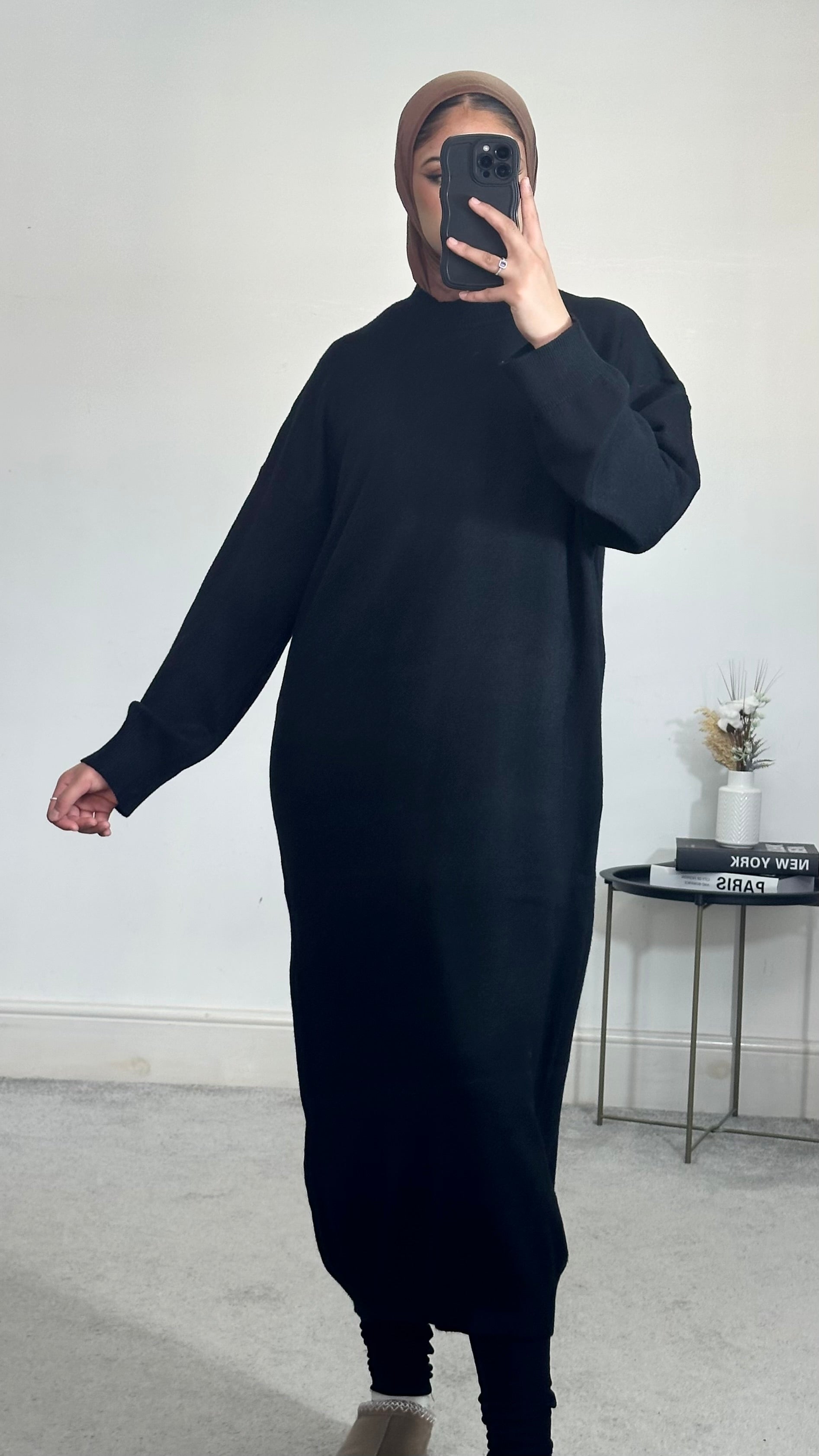 Long sleeve jumper dress