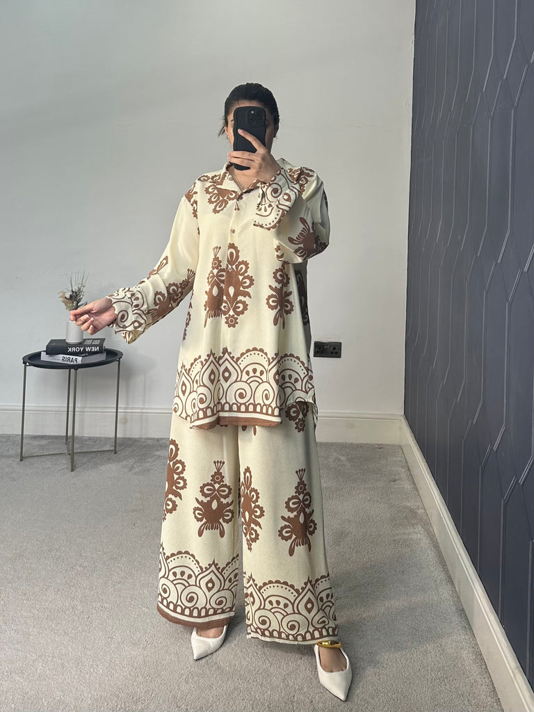 Azza Printed Co Ord