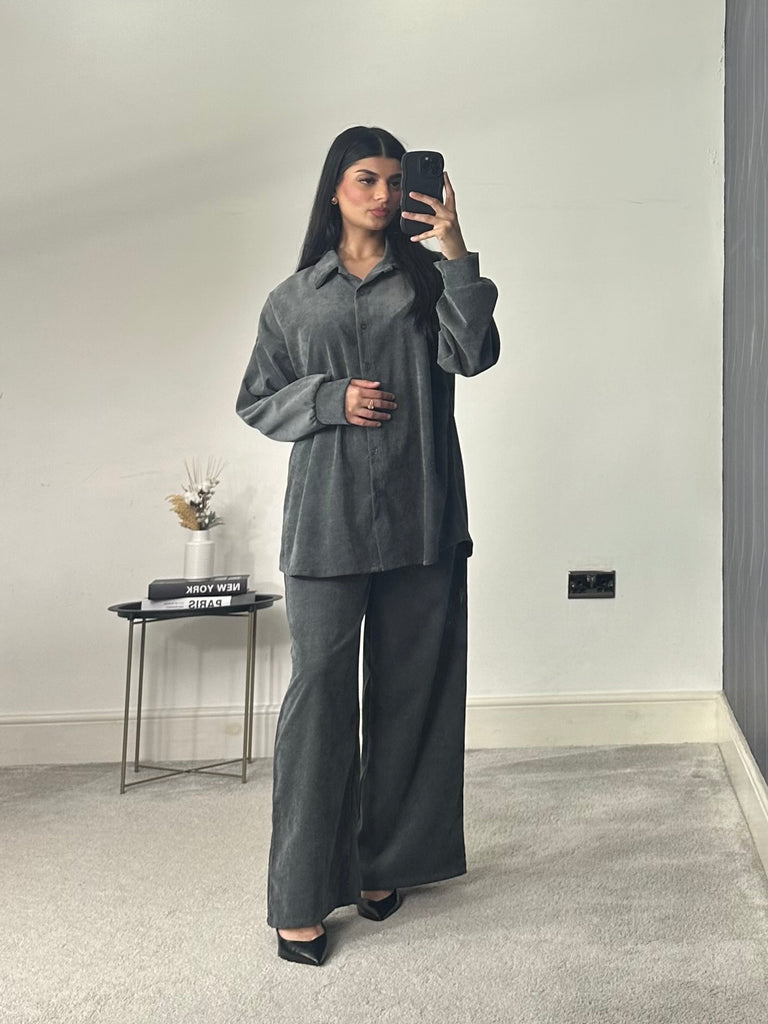 Corduroy Shirt Style Co ords