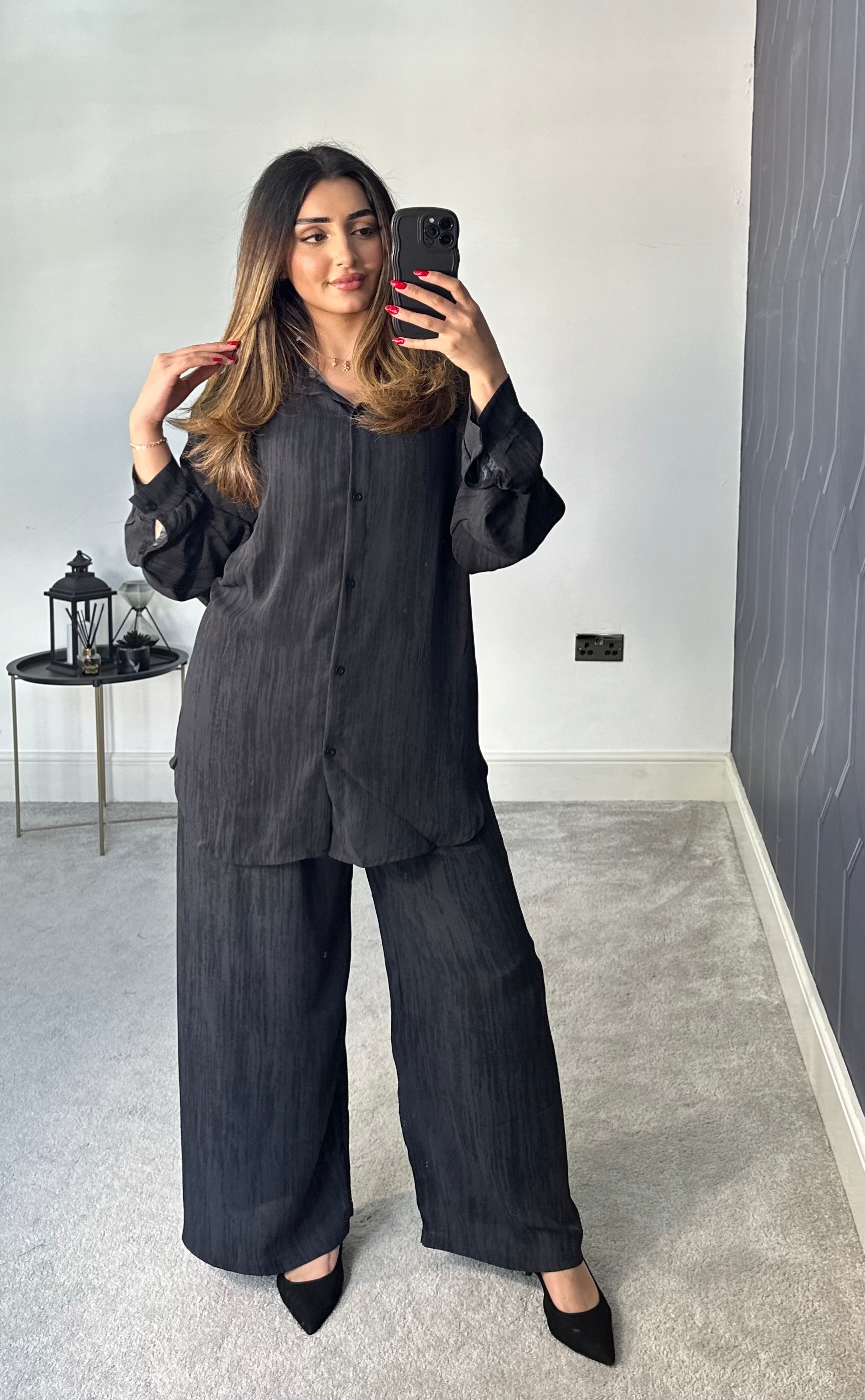 Hala Shirt style 2 piece Co ord set
