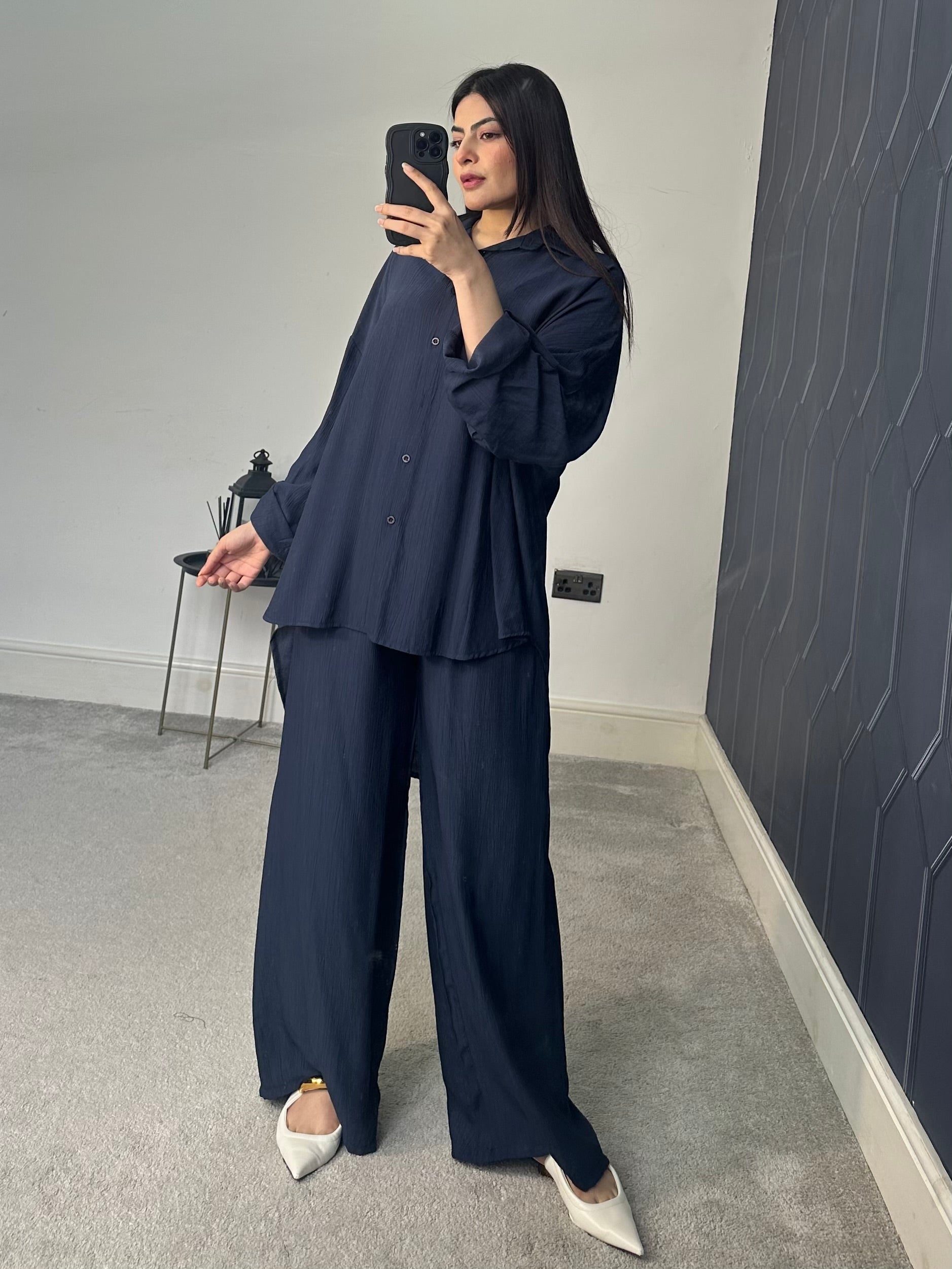 Imaan 2 piece shirt co ords set