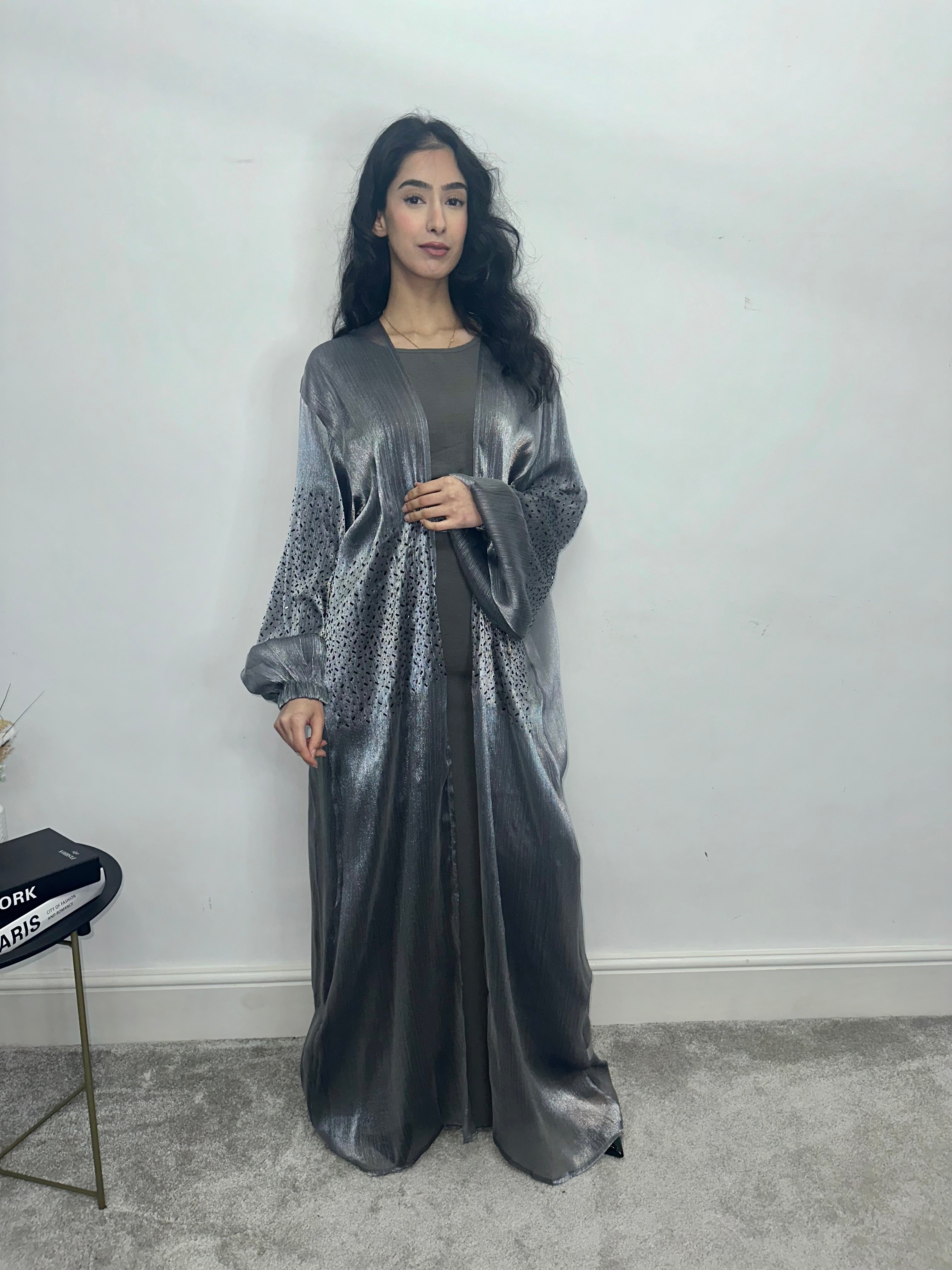 Sara Abaya Grey