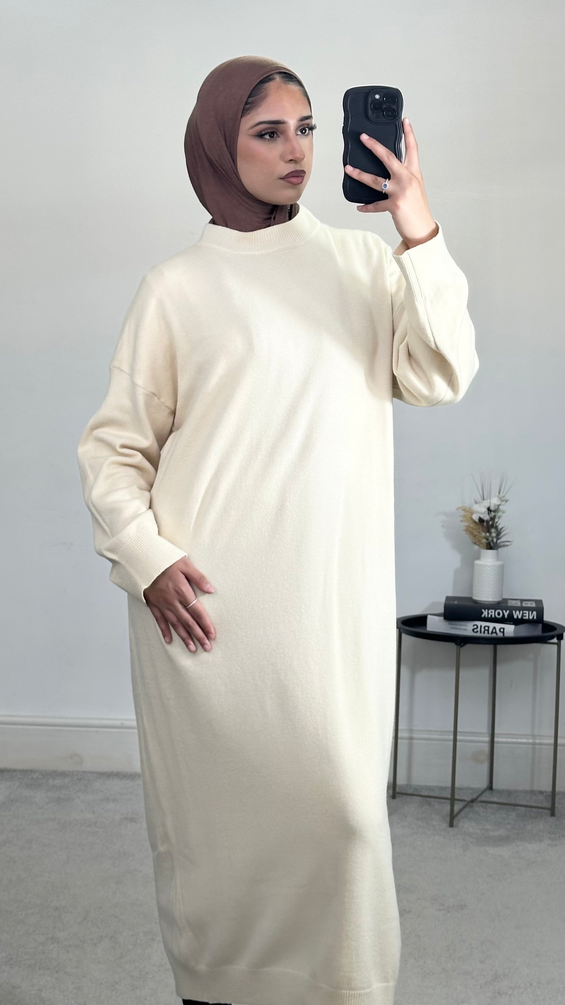 Long sleeve jumper dress