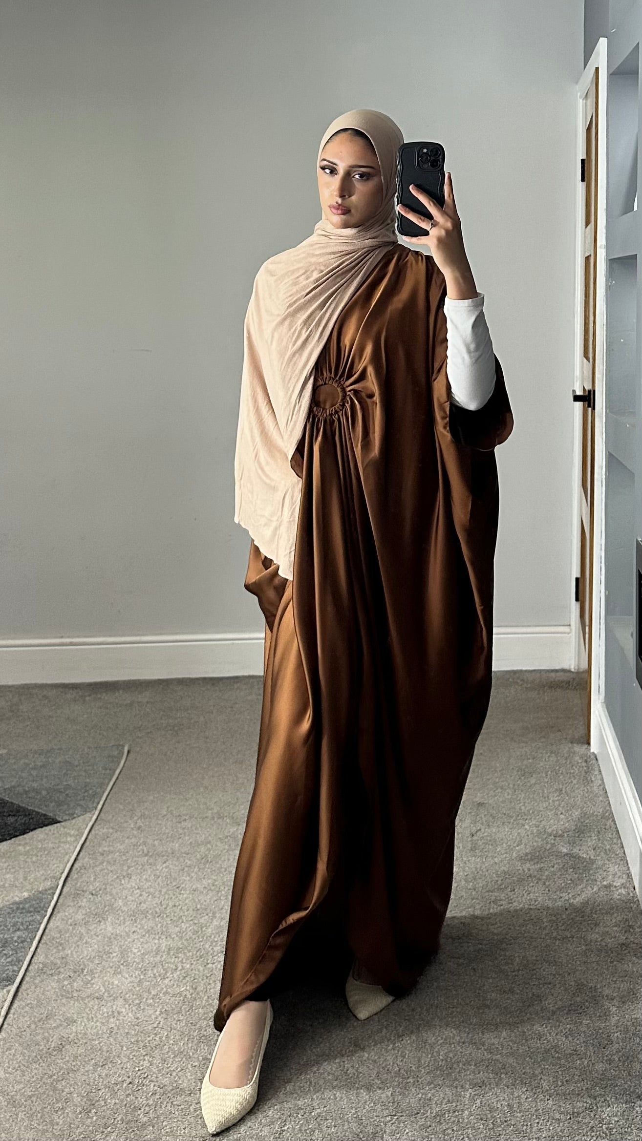 Aysel Satin Kaftan