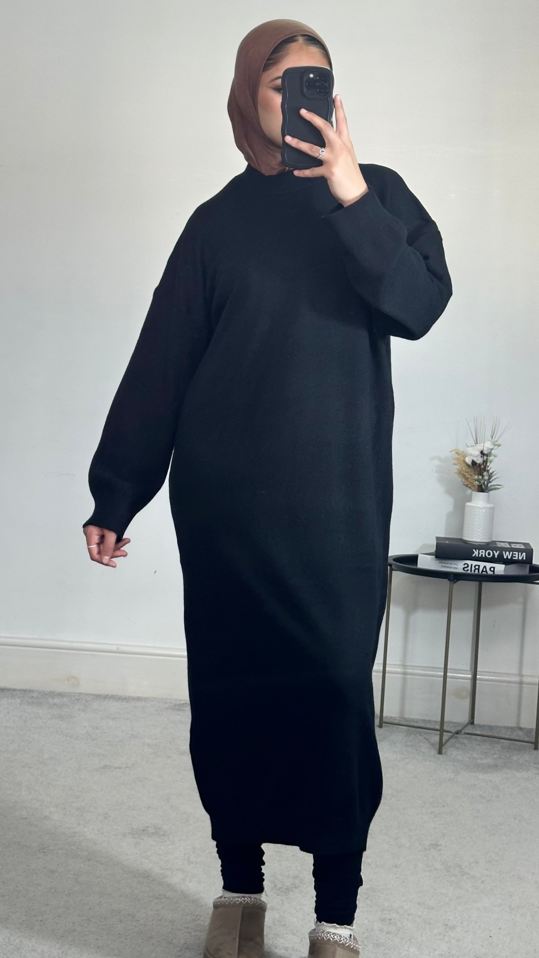 Long sleeve jumper dress