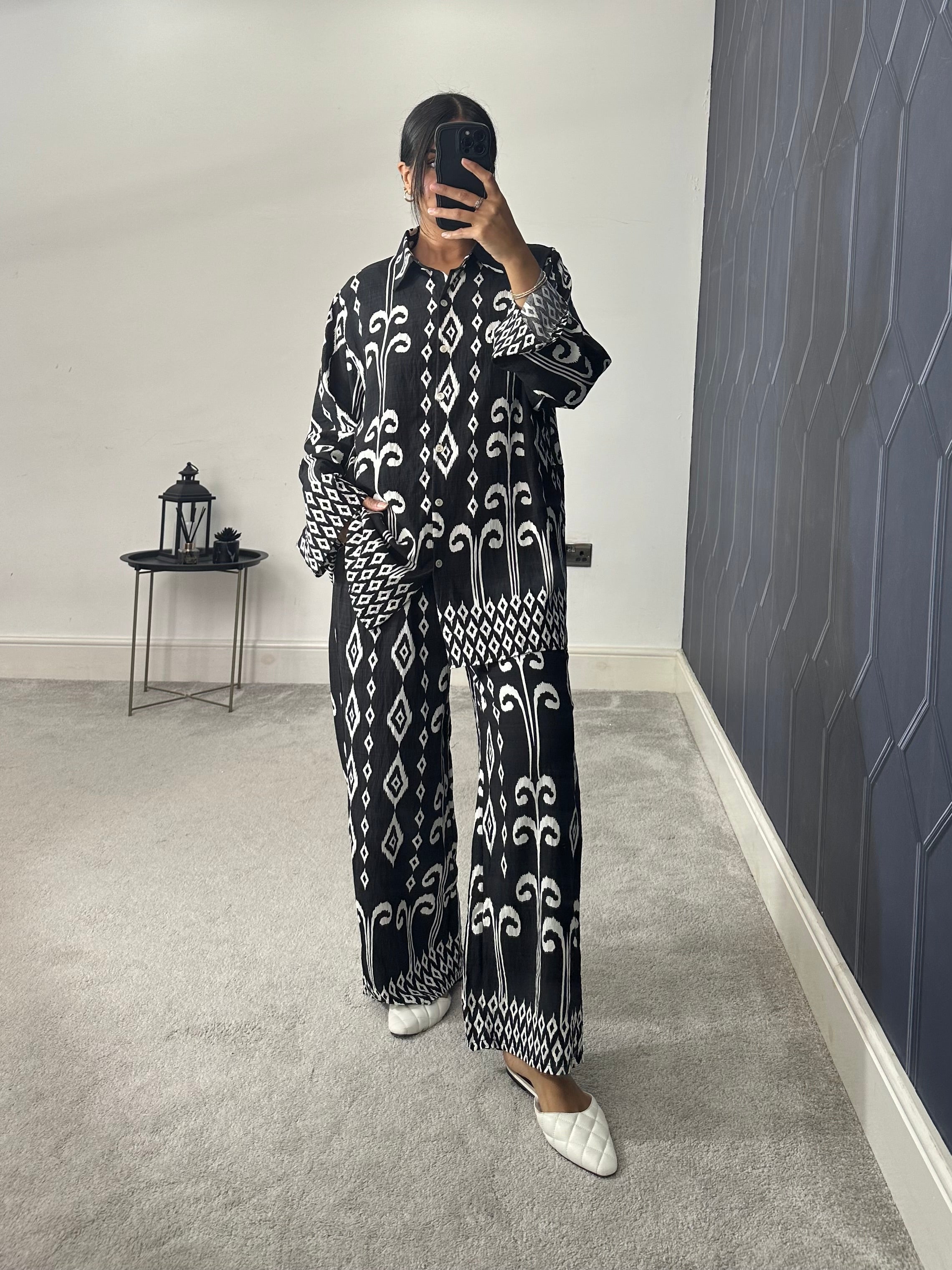 Printed 2 piece co ord set