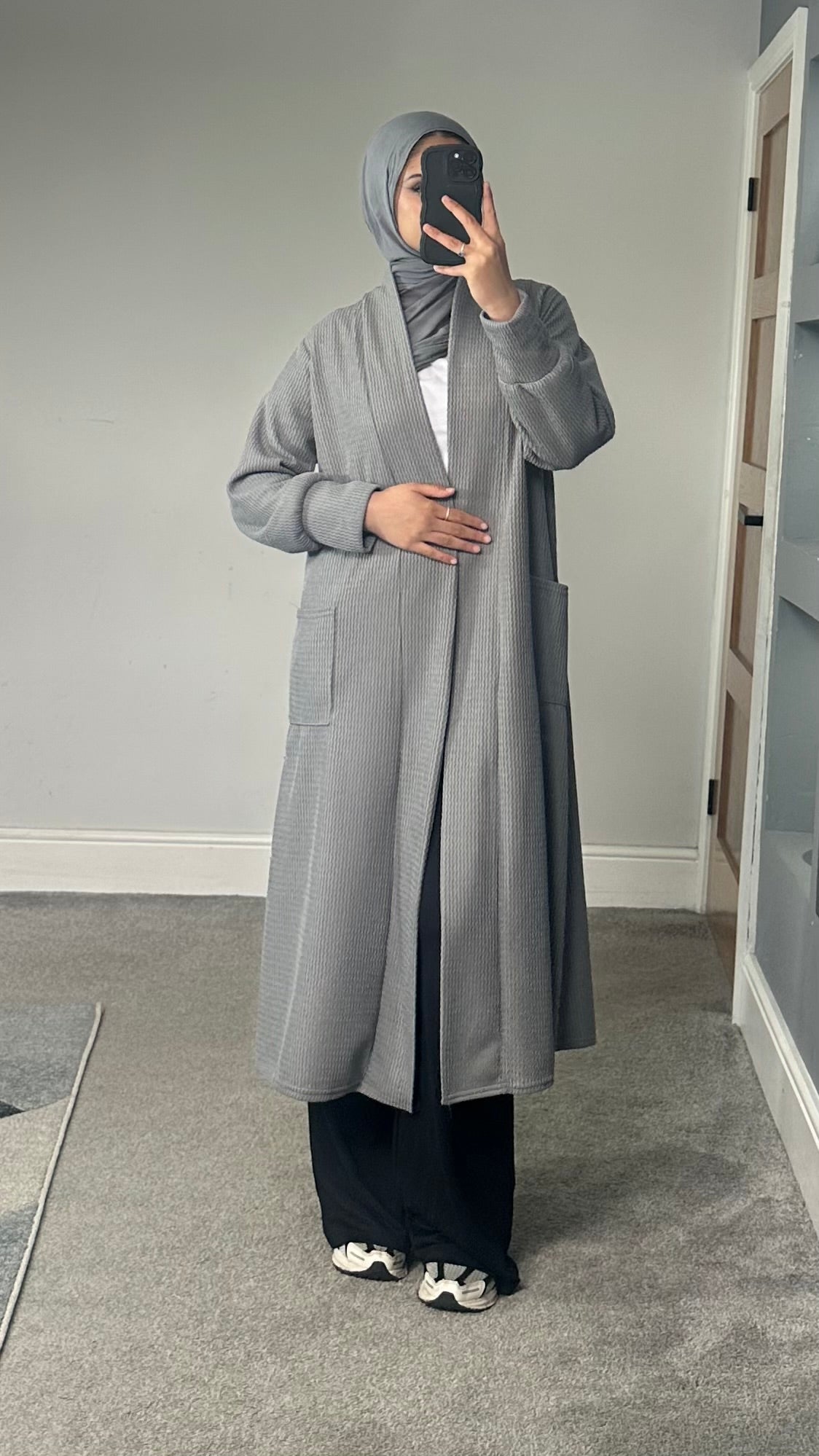 Long cardigan with Pockets
