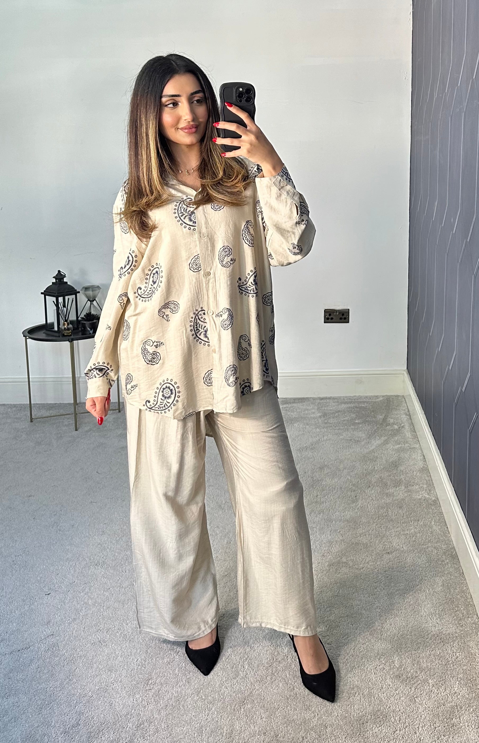 Husna Shirt style 2 piece Co ords