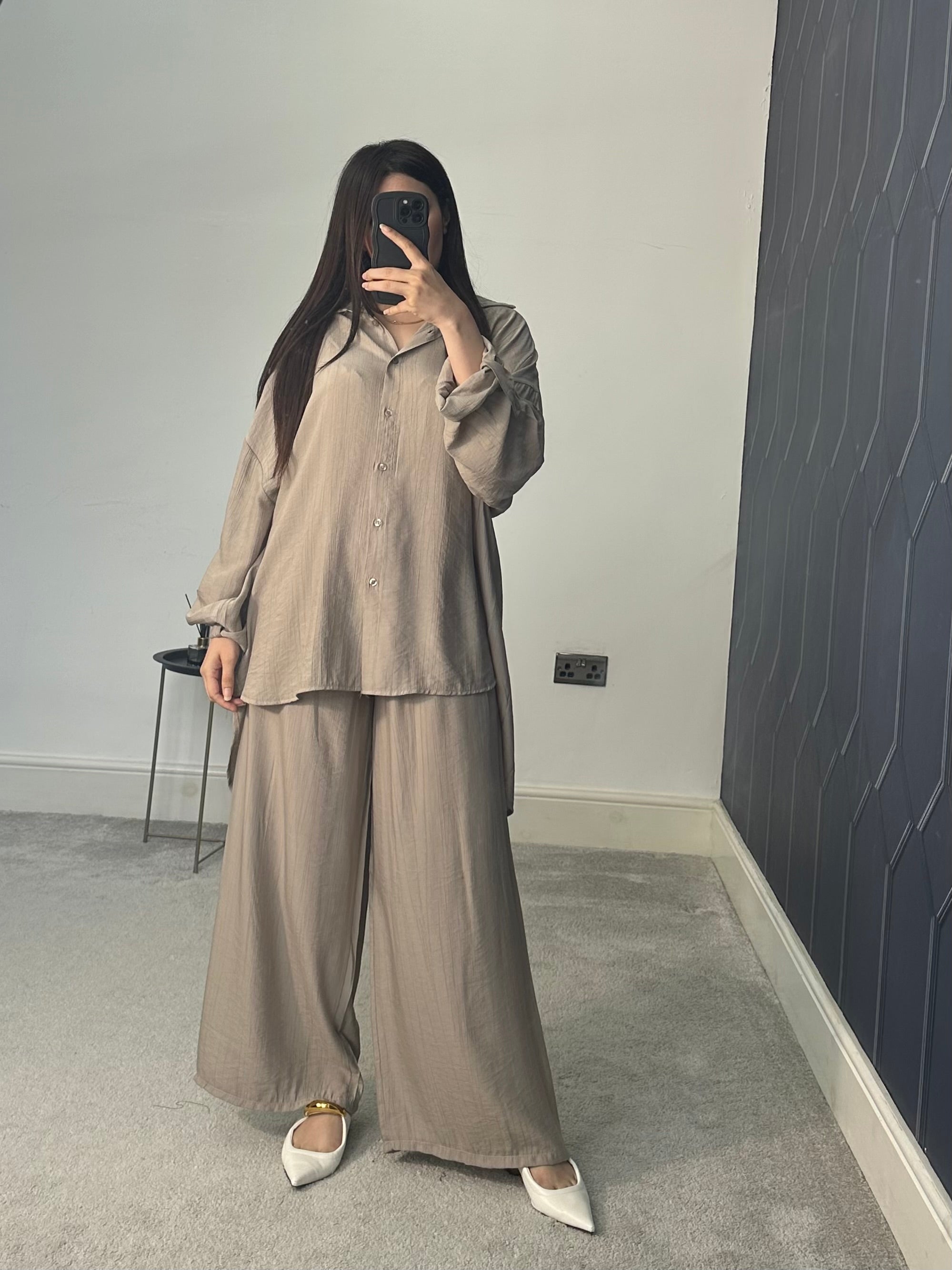 Imaan 2 piece shirt co ords set