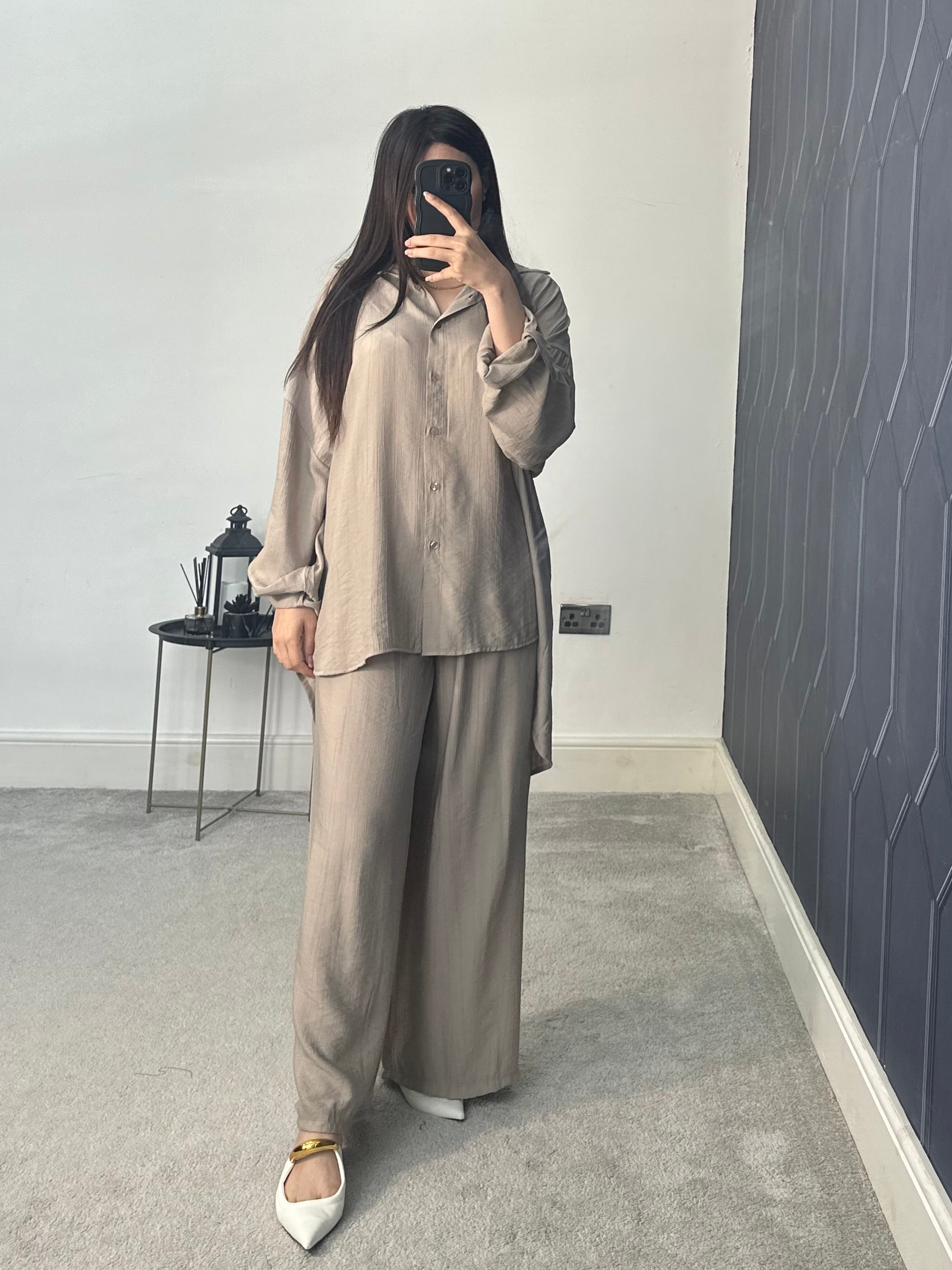 Imaan 2 piece shirt co ords set