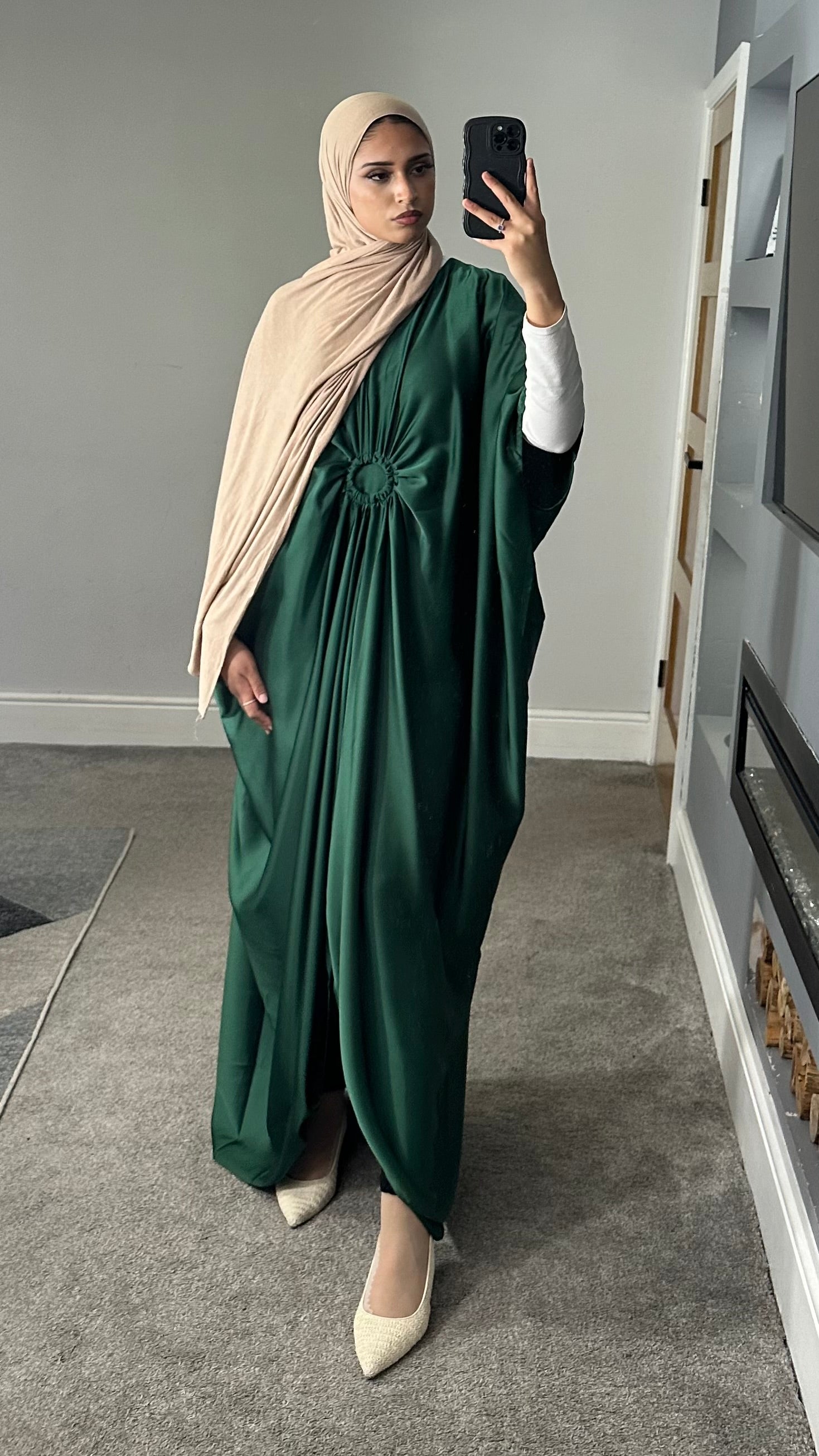 Aysel Satin Kaftan