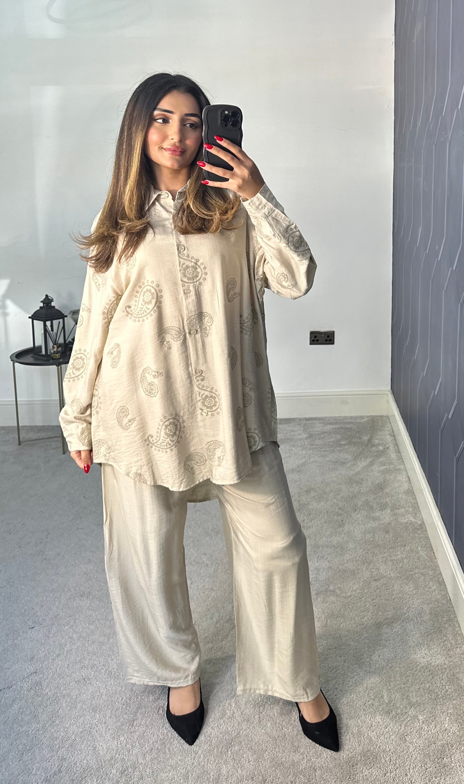 Husna Shirt style 2 piece Co ords