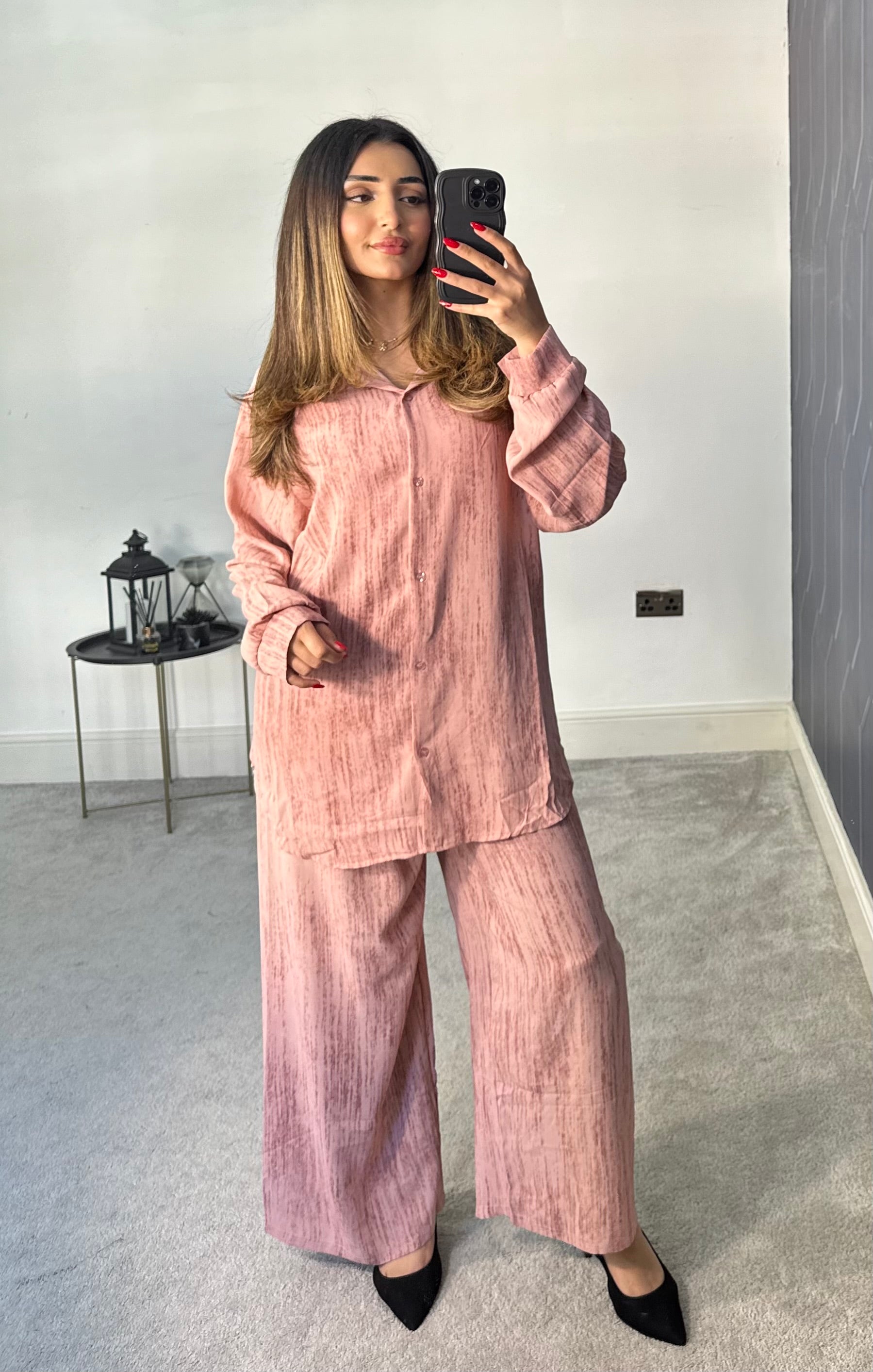 Hala Shirt style 2 piece Co ord set