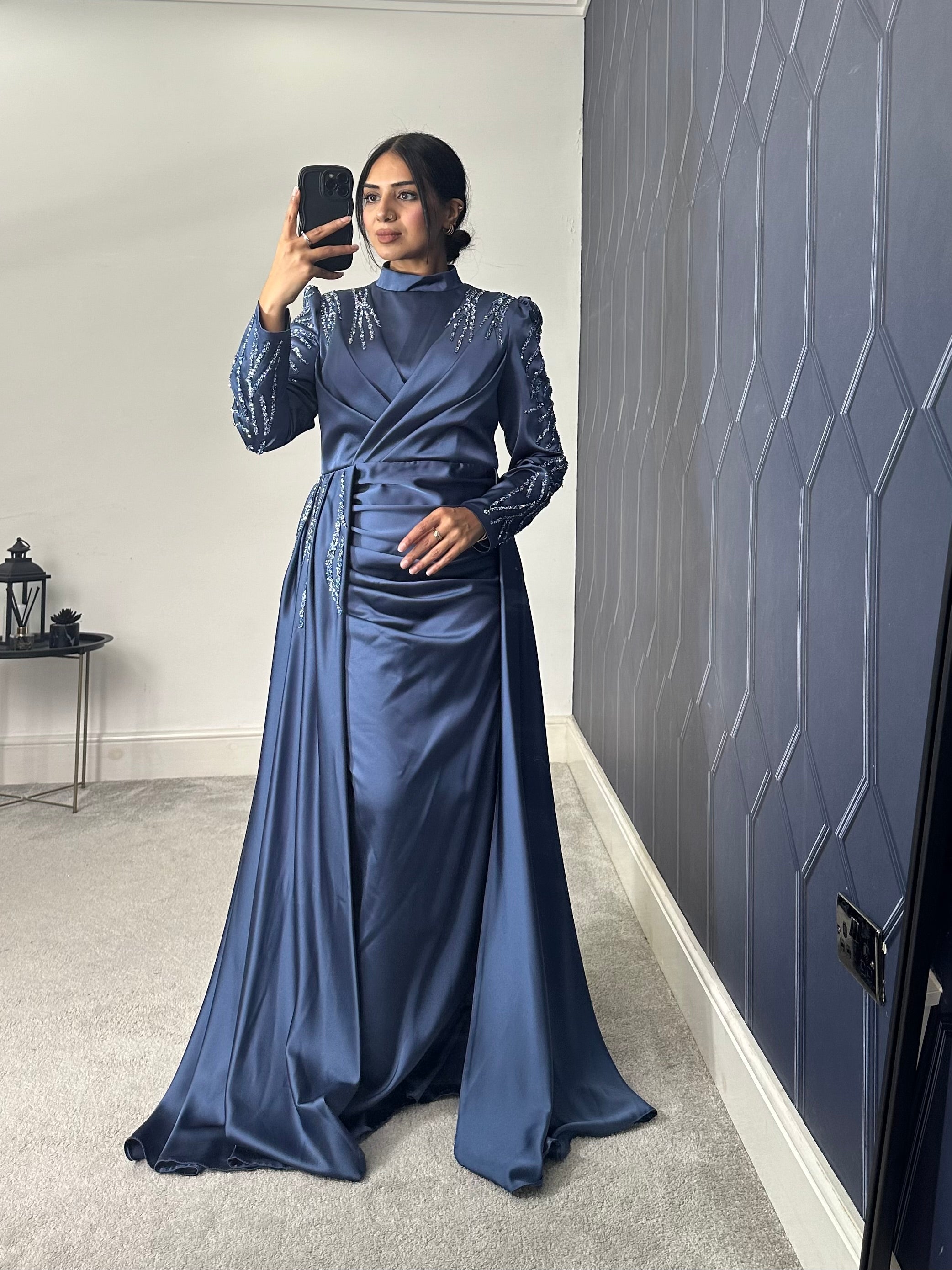 Elnara Satin Gown