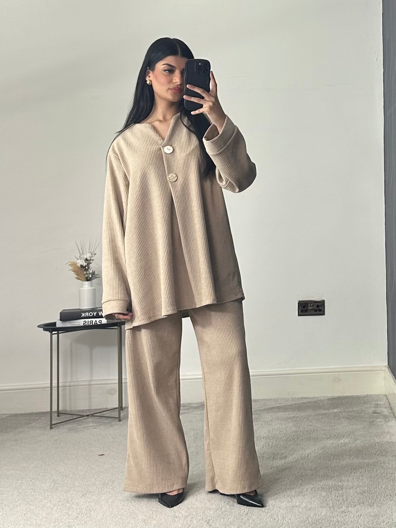 Awra corduroy 2 piece co ords