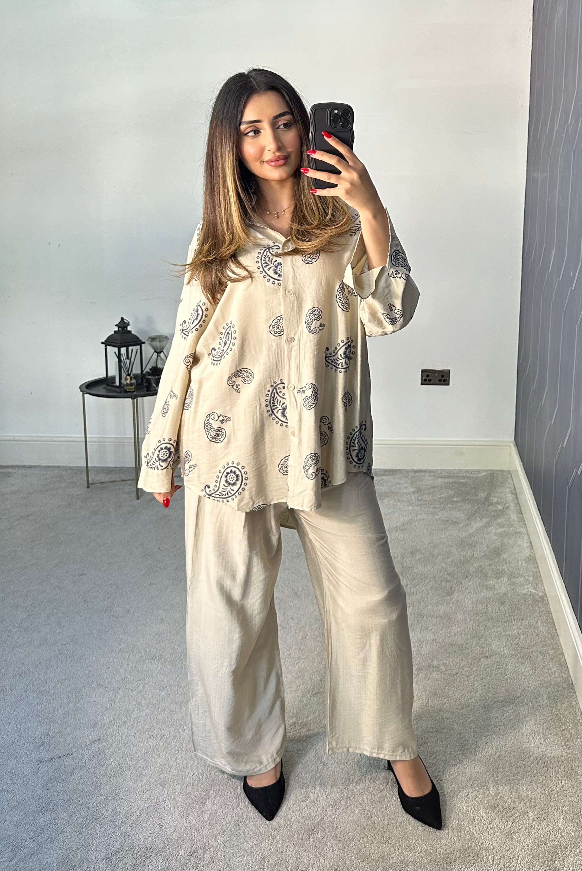 Husna Shirt style 2 piece Co ords
