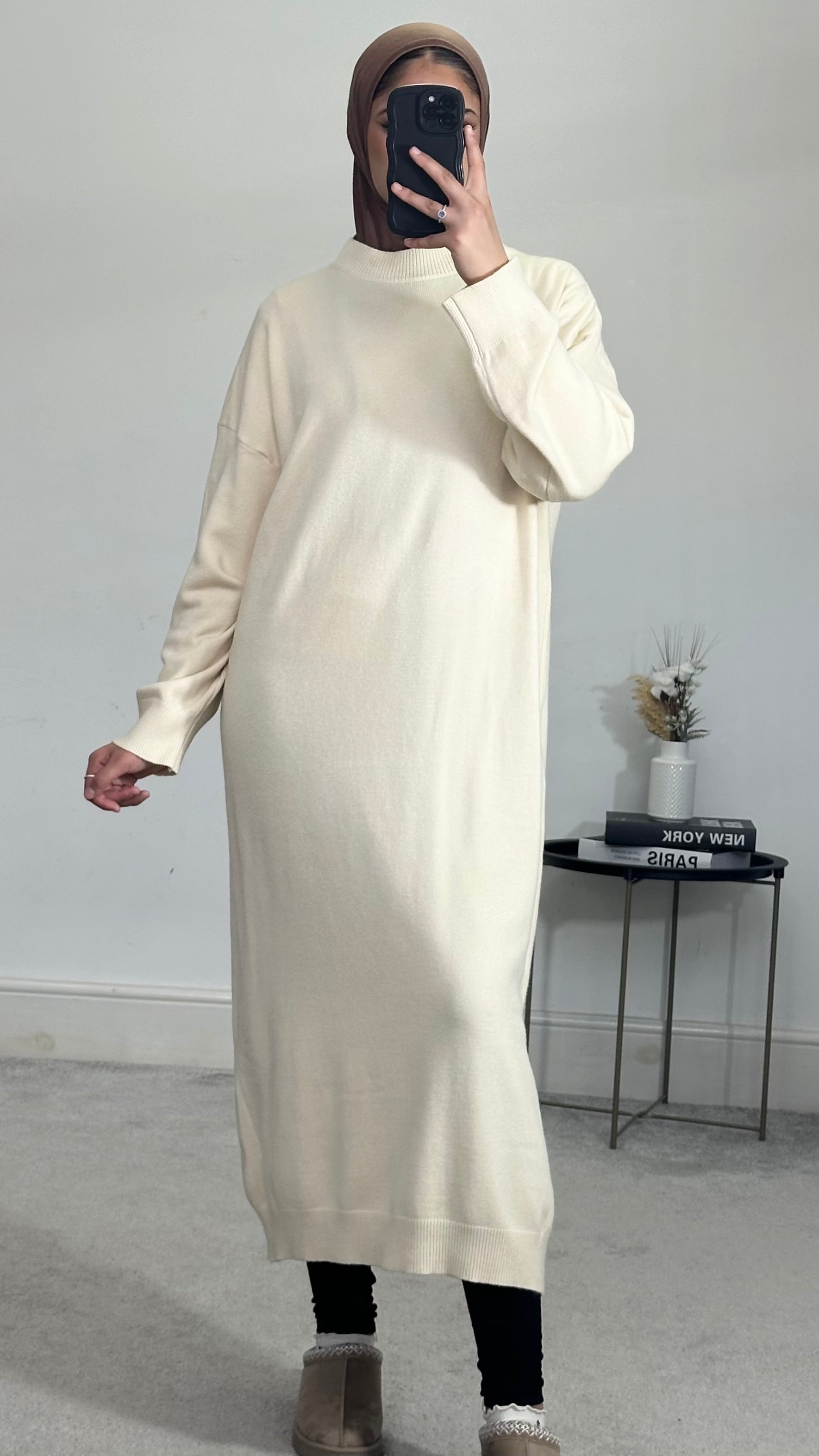 Long sleeve jumper dress