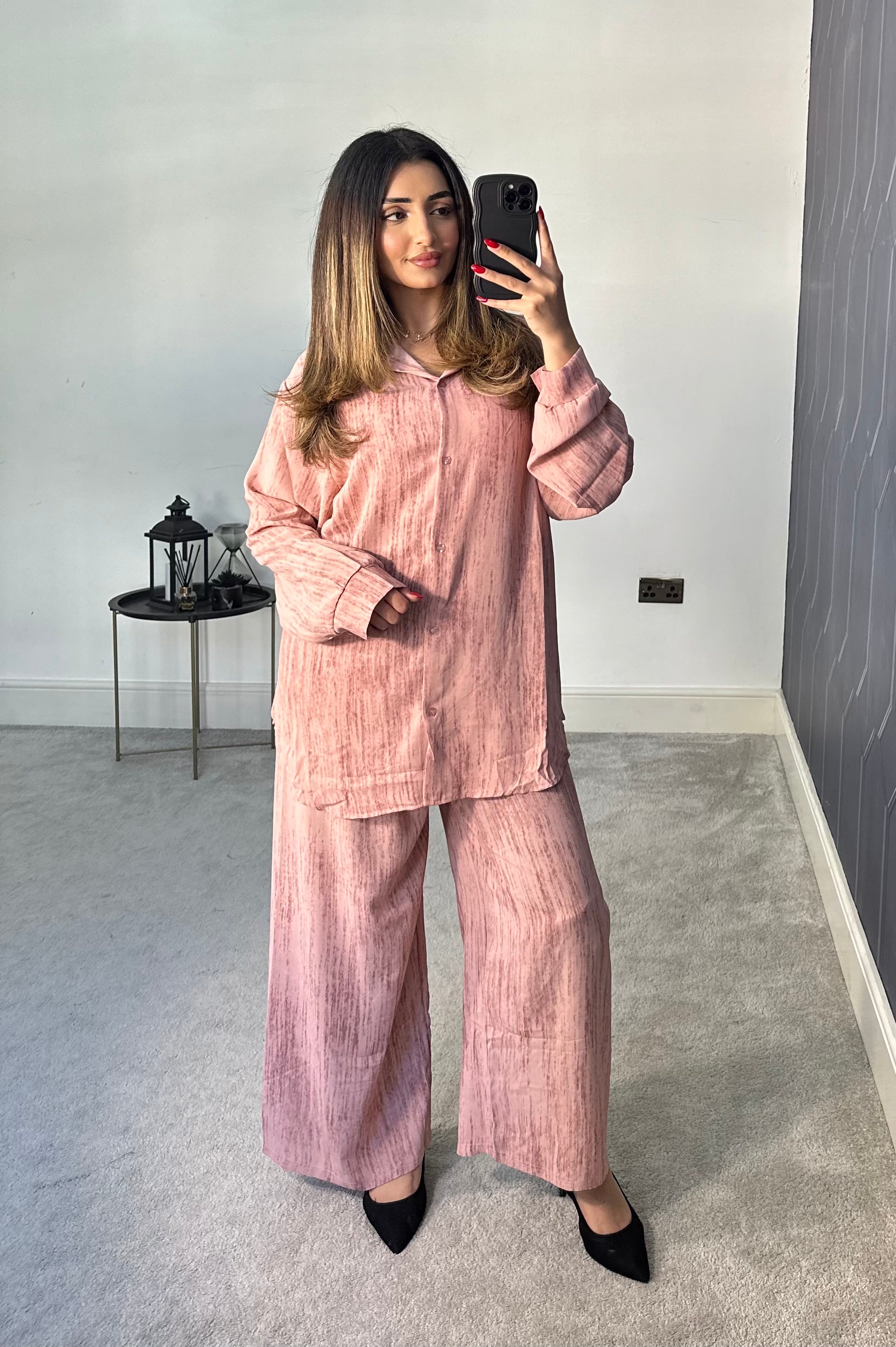 Hala Shirt style 2 piece Co ord set