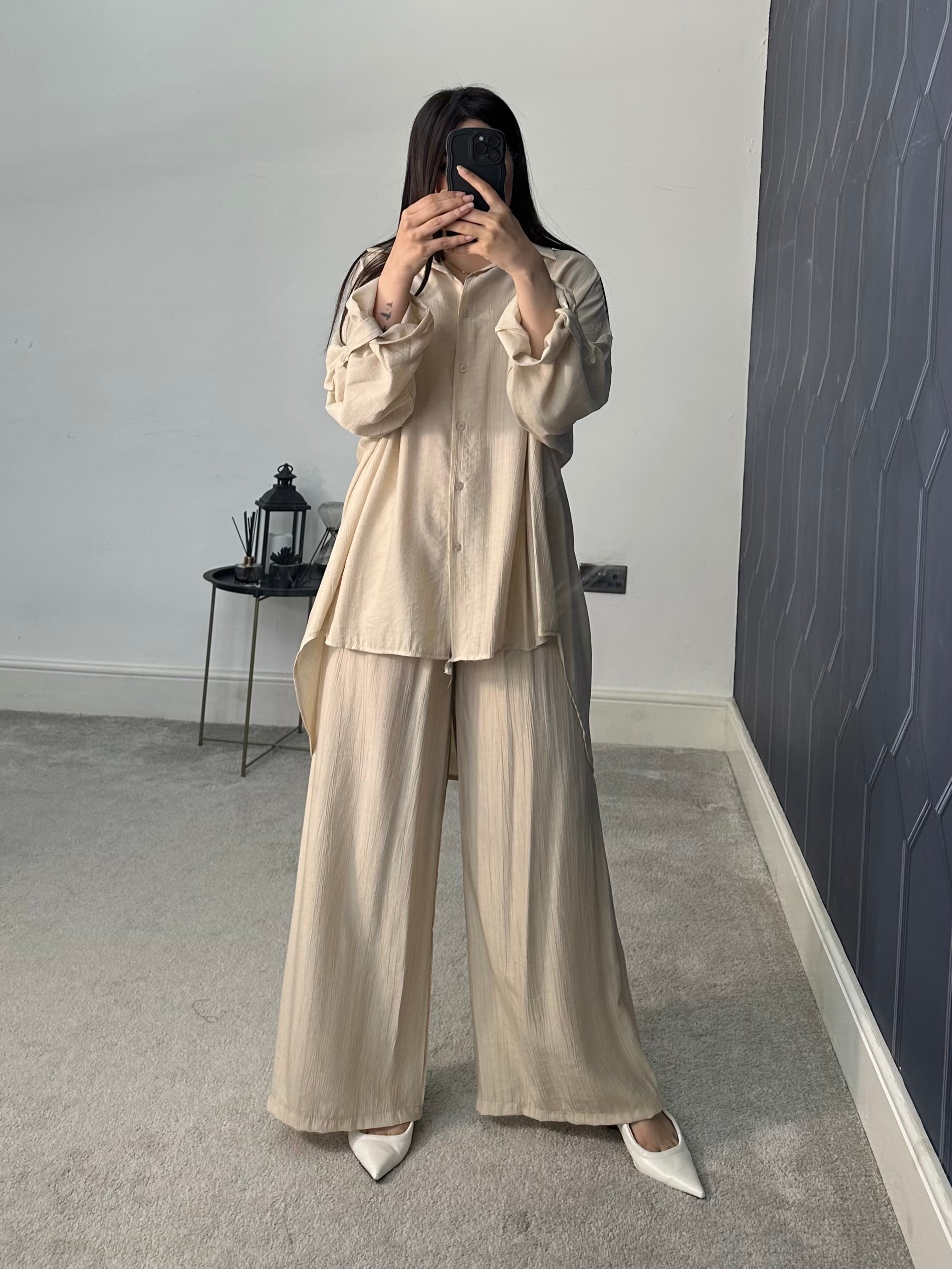 Imaan 2 piece shirt co ords set
