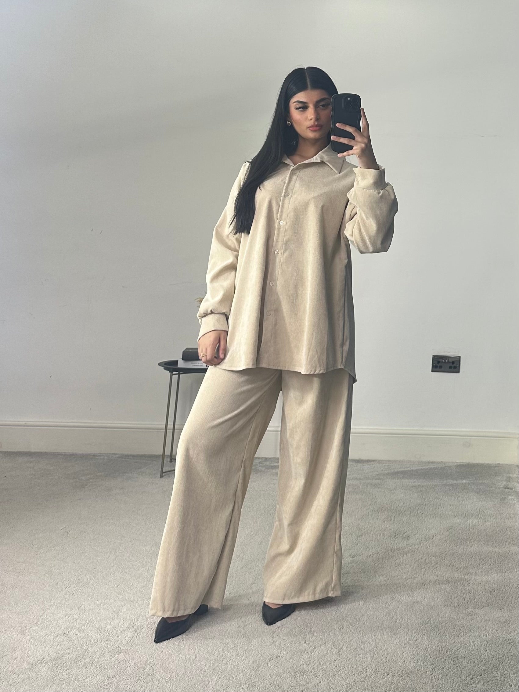 Corduroy Shirt Style Co ords